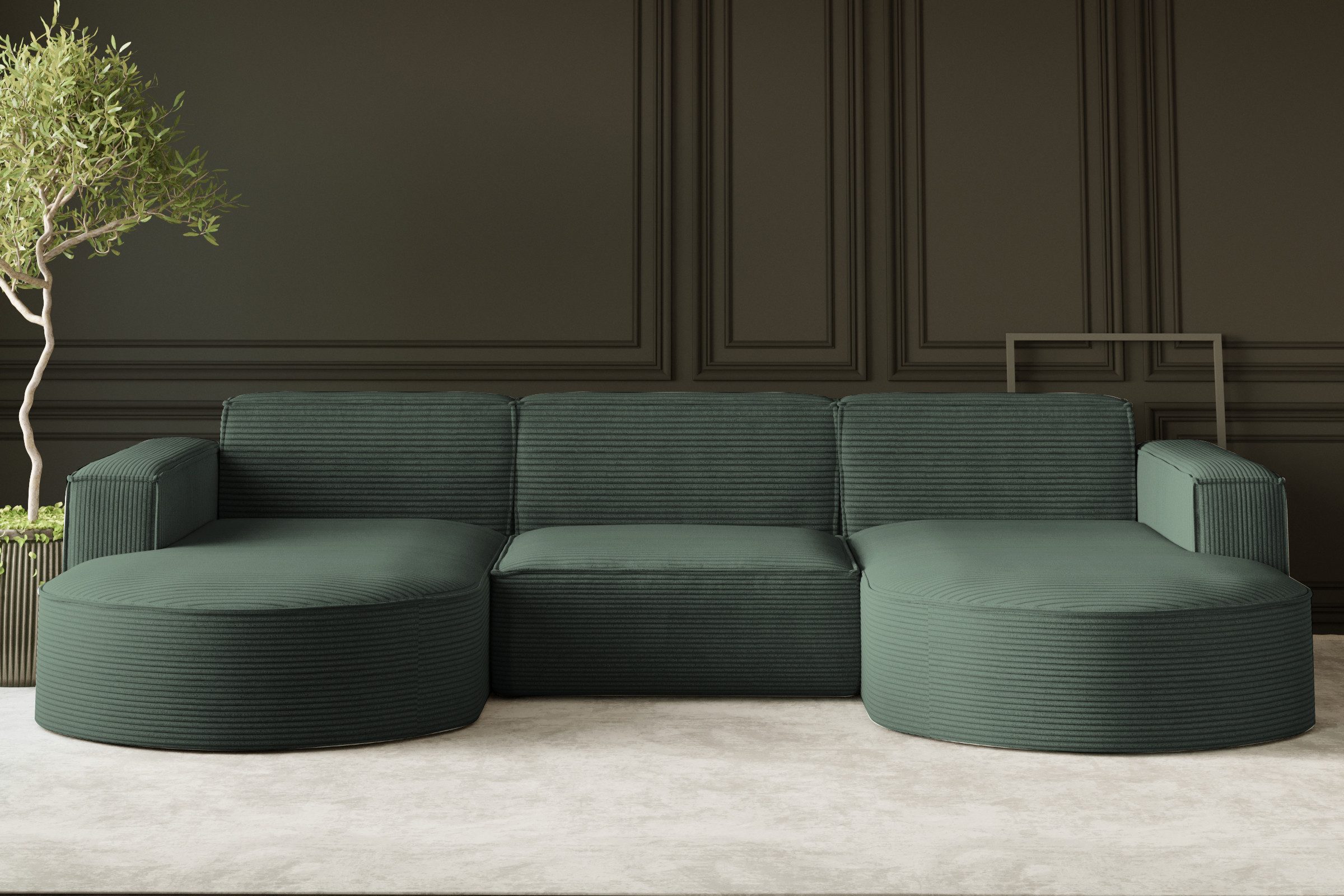 Kaiser Möbel Ecksofa Sofa U form, günstig online kaufen