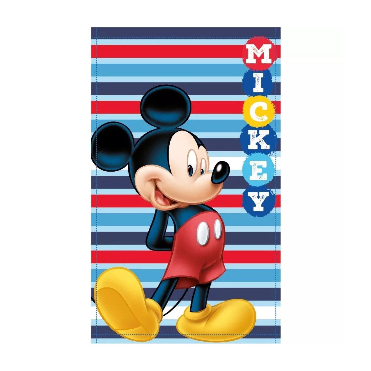 Disney Badetücher Disney Mickey Handtuchset, Baumwolle (1-St)