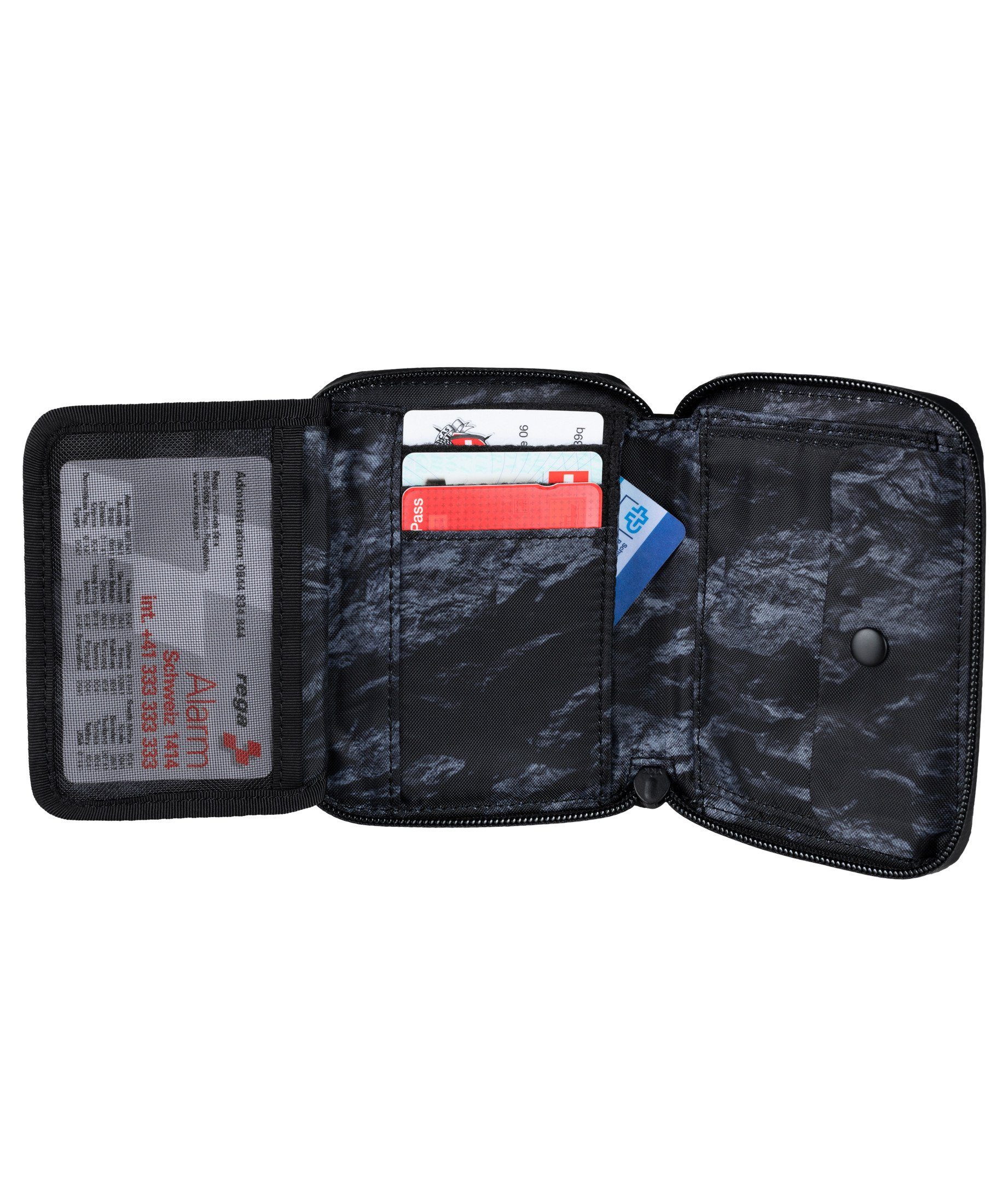 Seon Zip Wallet Mammut Geldbörse black