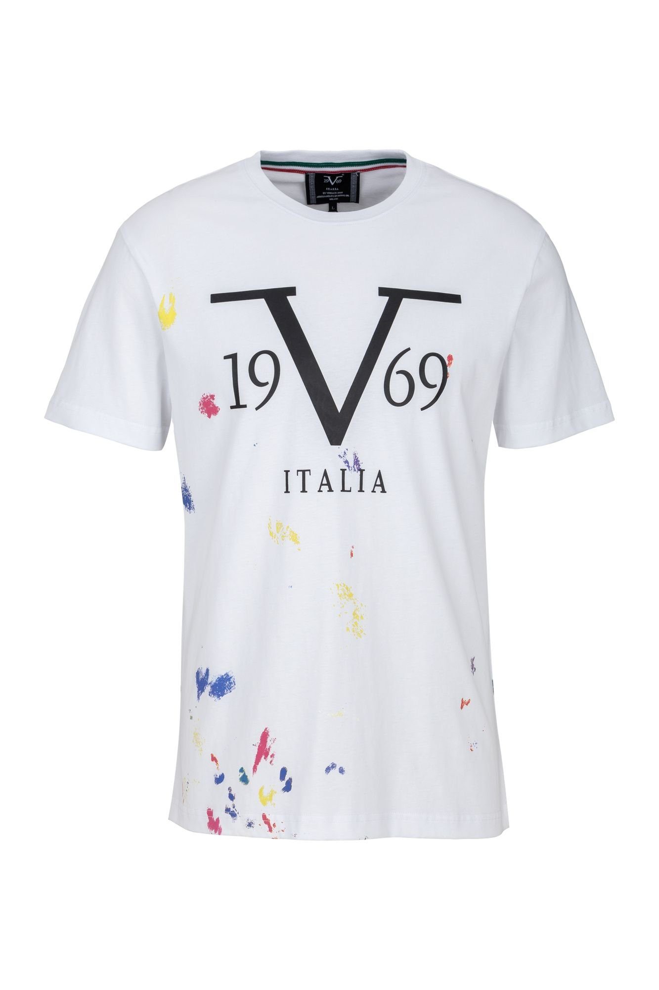 19V69 Italia by Versace Leonardo by Sportivo SRL Versace Rundhalsshirt 