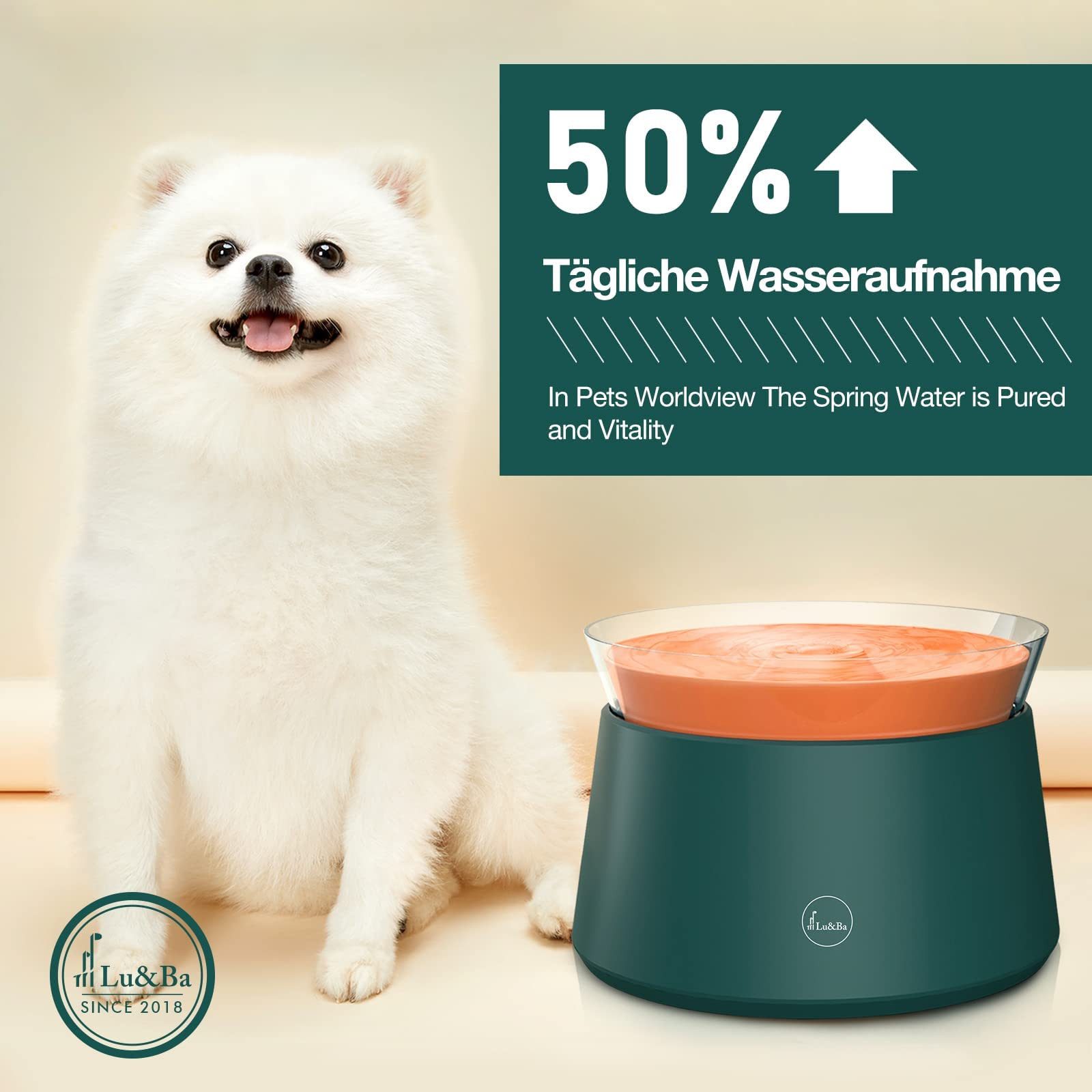 YI Trinkbrunnen Trinkbrunnen für Katze Leise, günstig online kaufen