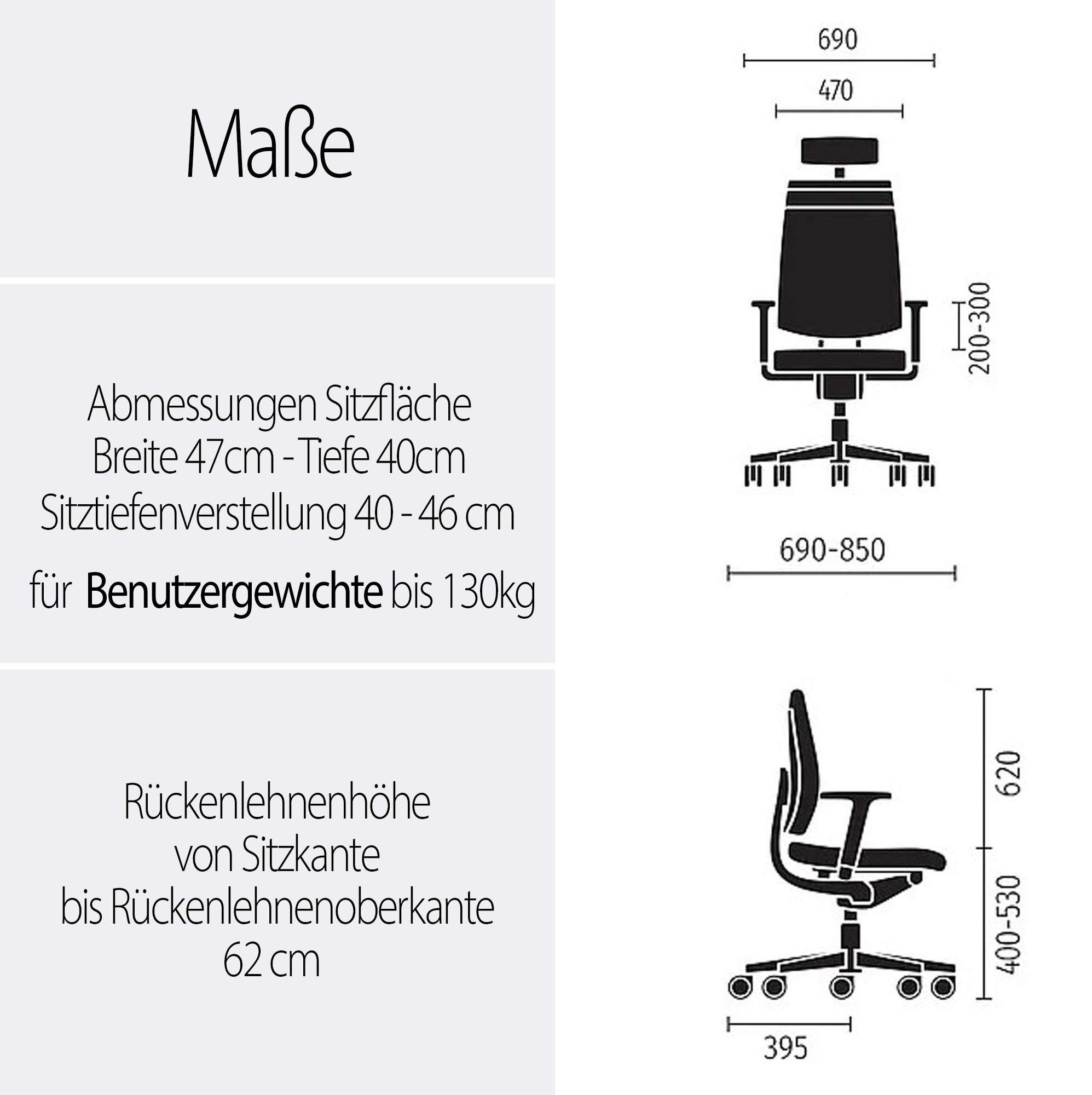 sedus Bürostuhl Sedus Black Dot bd-103, Bürostuhl, Vollpolster