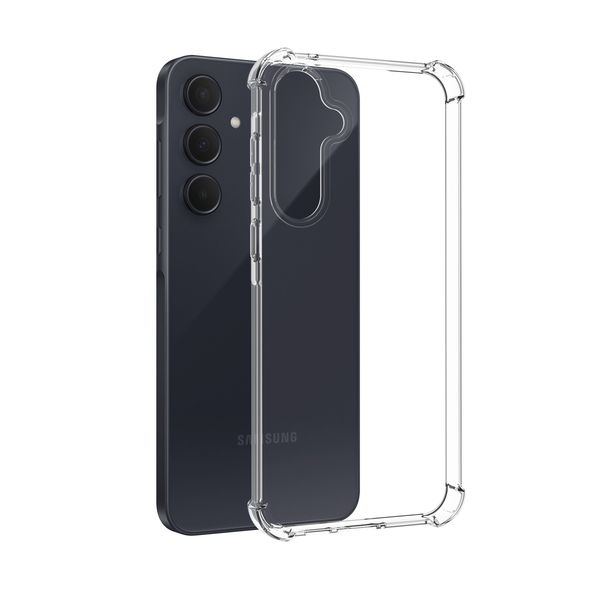 Handyhülle Clear Cover by Mobeen für Samsung Galaxy A55