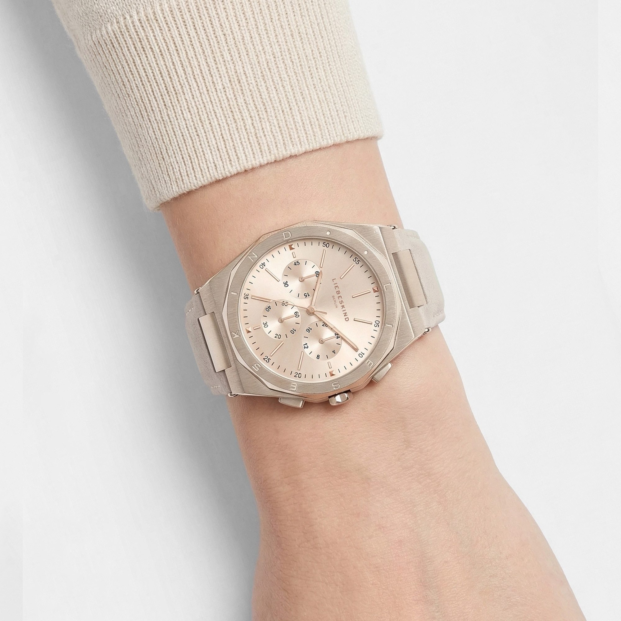 Liebeskind Berlin Quarzuhr Vintage Classic Echtleder