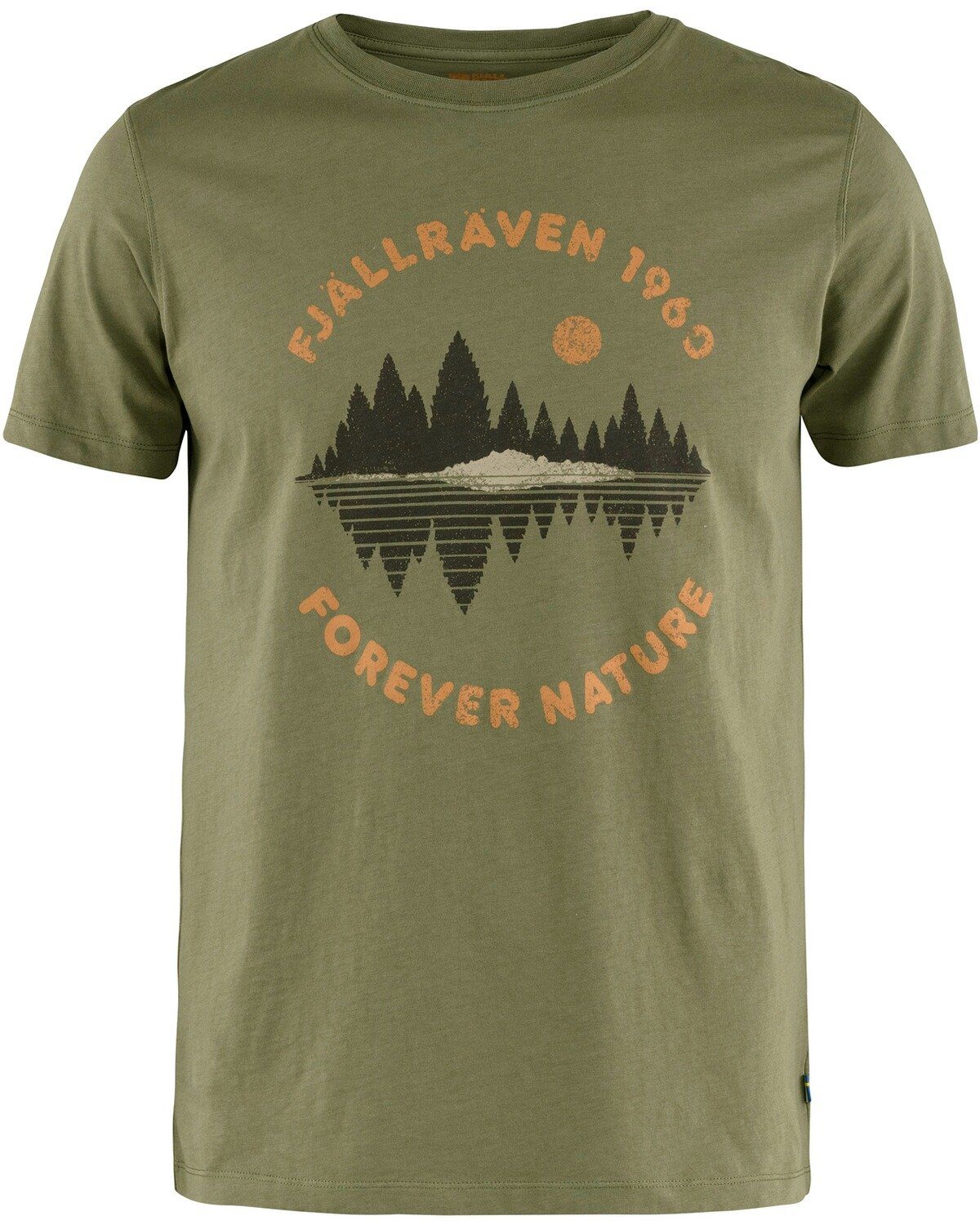 Fjällräven T-Shirt T-Shirt Forest Mirror Grün