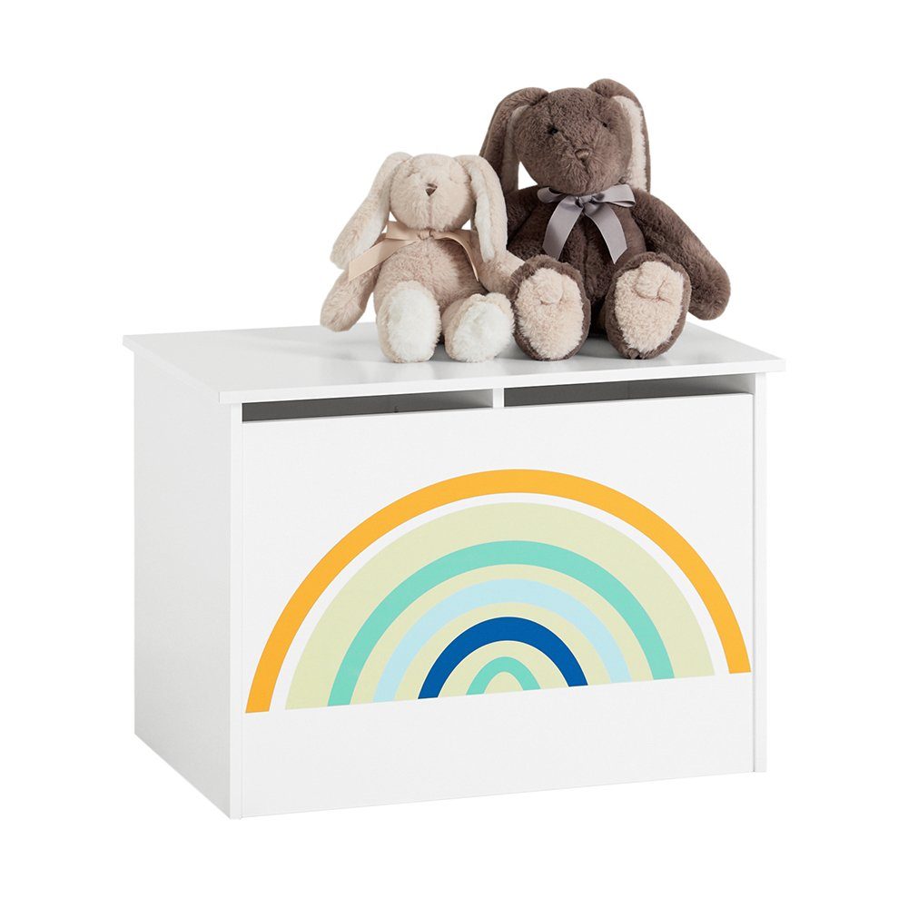 SoBuy Aufbewahrungsbox KMB70, Kinder Spielzeugtruhe Spielzeugkiste mit Deck günstig online kaufen
