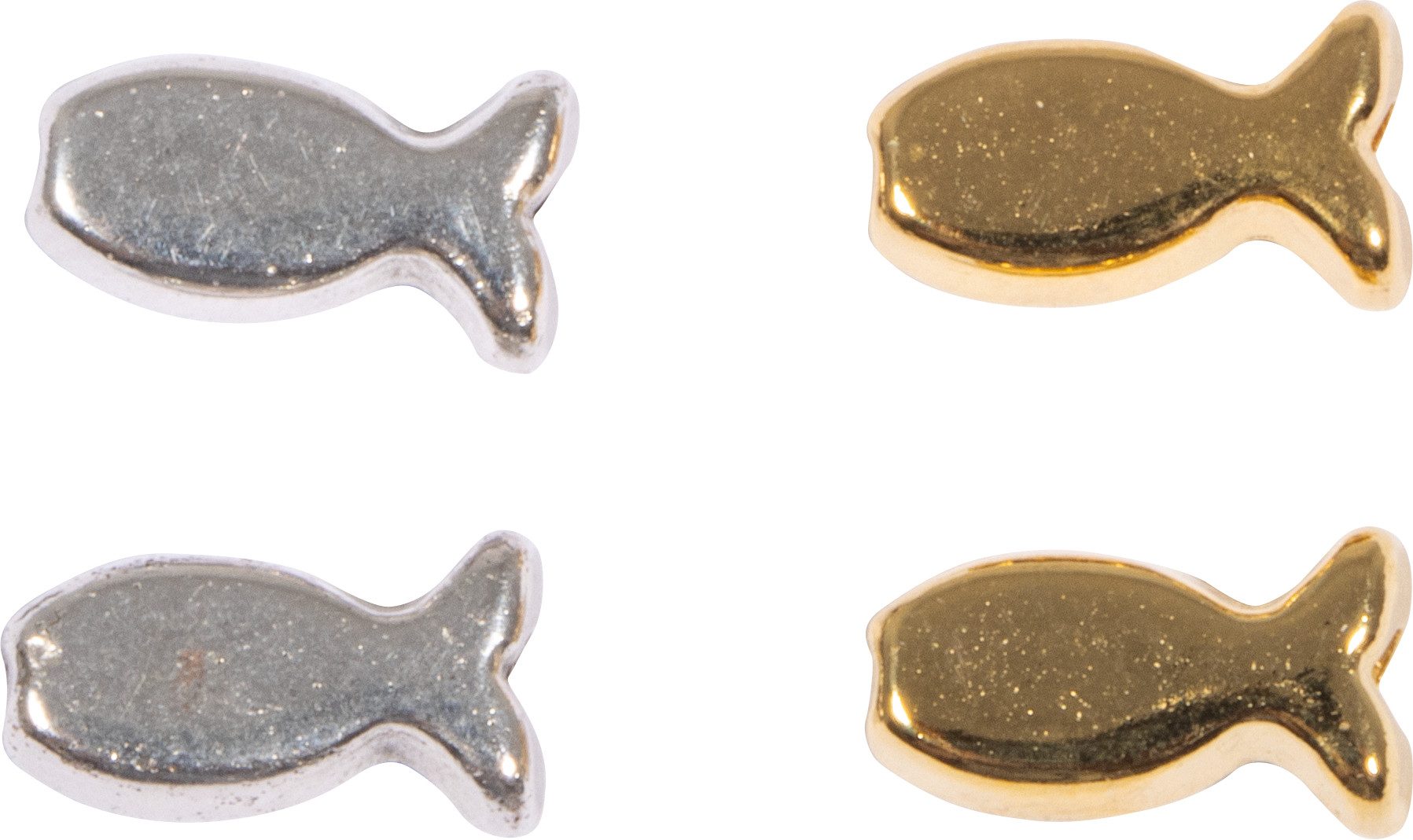 Rayher Bastelperlen Metall Perlen, (4-tlg), 4 Stück