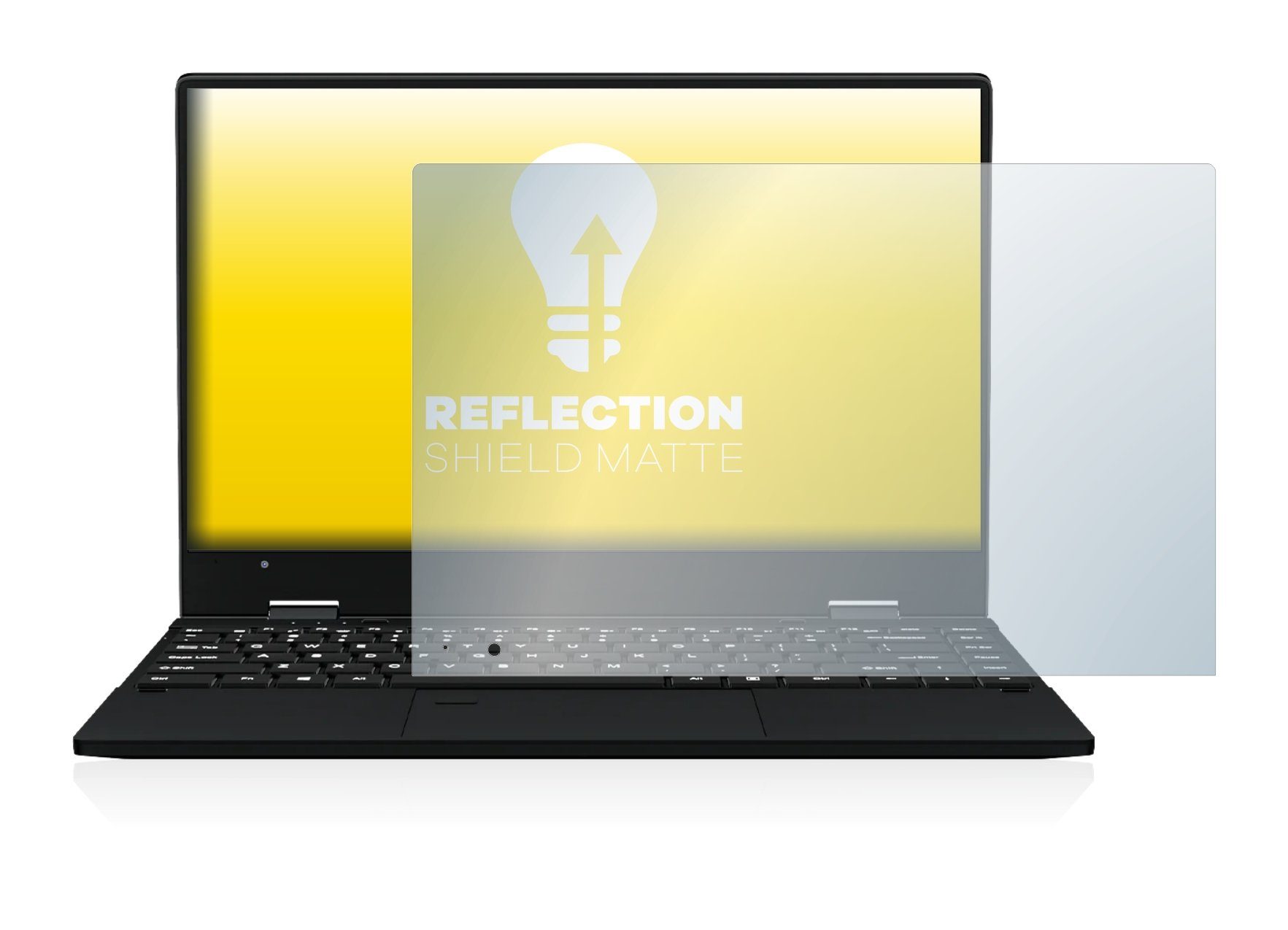 upscreen »Schutzfolie« für KUU Flexone 2in1 14.1 Zoll, Displayschutzfolie, Folie matt