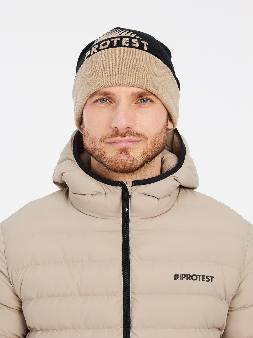 Protest Funktionsjacke PRTBASSO outdoor pufferjacket BambooBeige