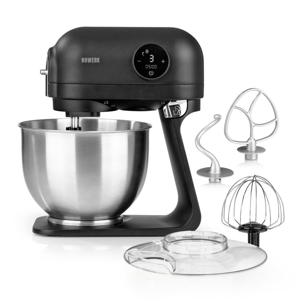 N8WERK Küchenmaschine, 1200 W, 5L Rührschüssel