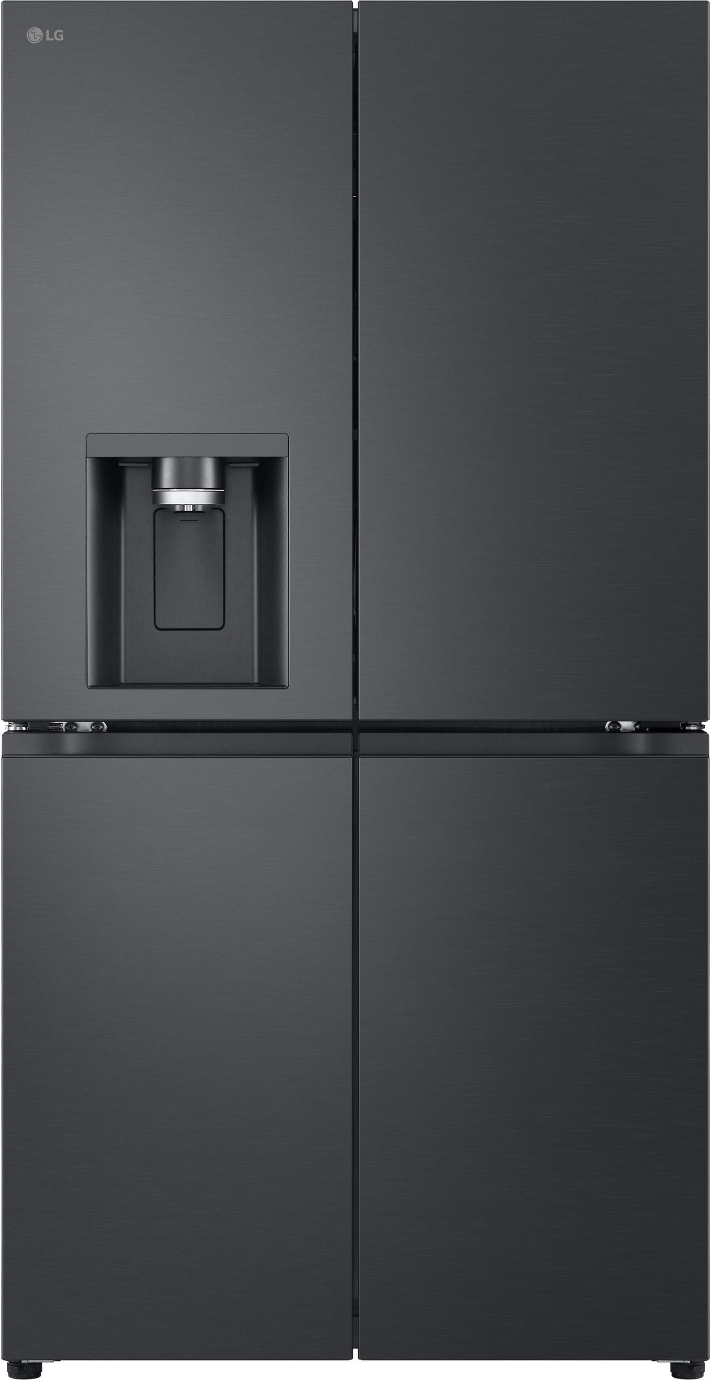 LG Multi Door GMF960EV2E, 179,2 cm hoch, 91,4 cm breit, No Frost, Wasserspender mit Smart Fill, großer Nutzinhalt von 646 L