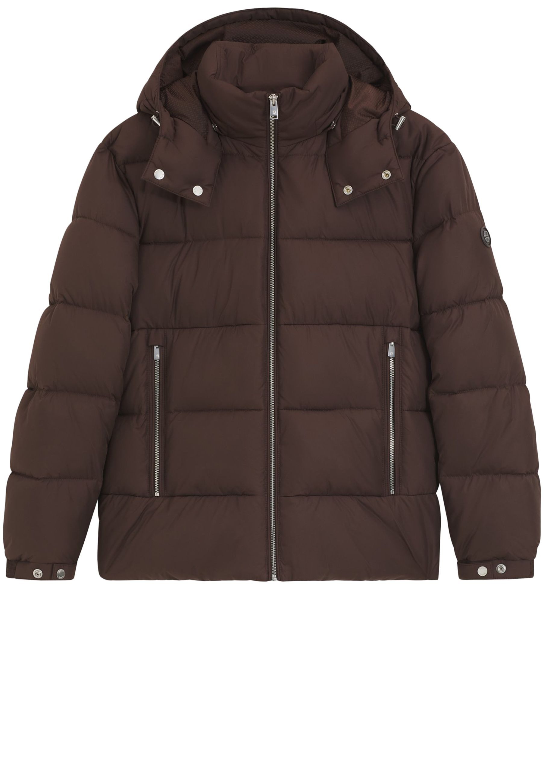 BOSS Steppjacke Colter mit verstellbarer Kapuze (1-St)