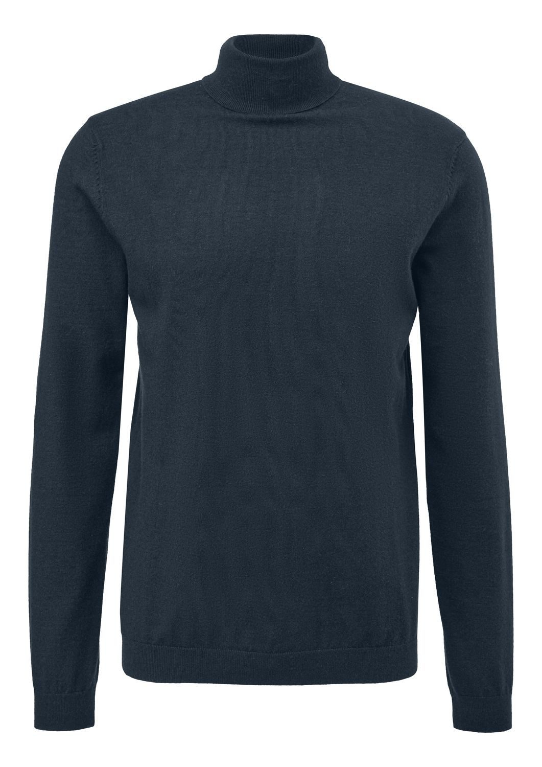 QS Stehkragenpullover Rollkragen (1-tlg) gerippt, Regular günstig online kaufen