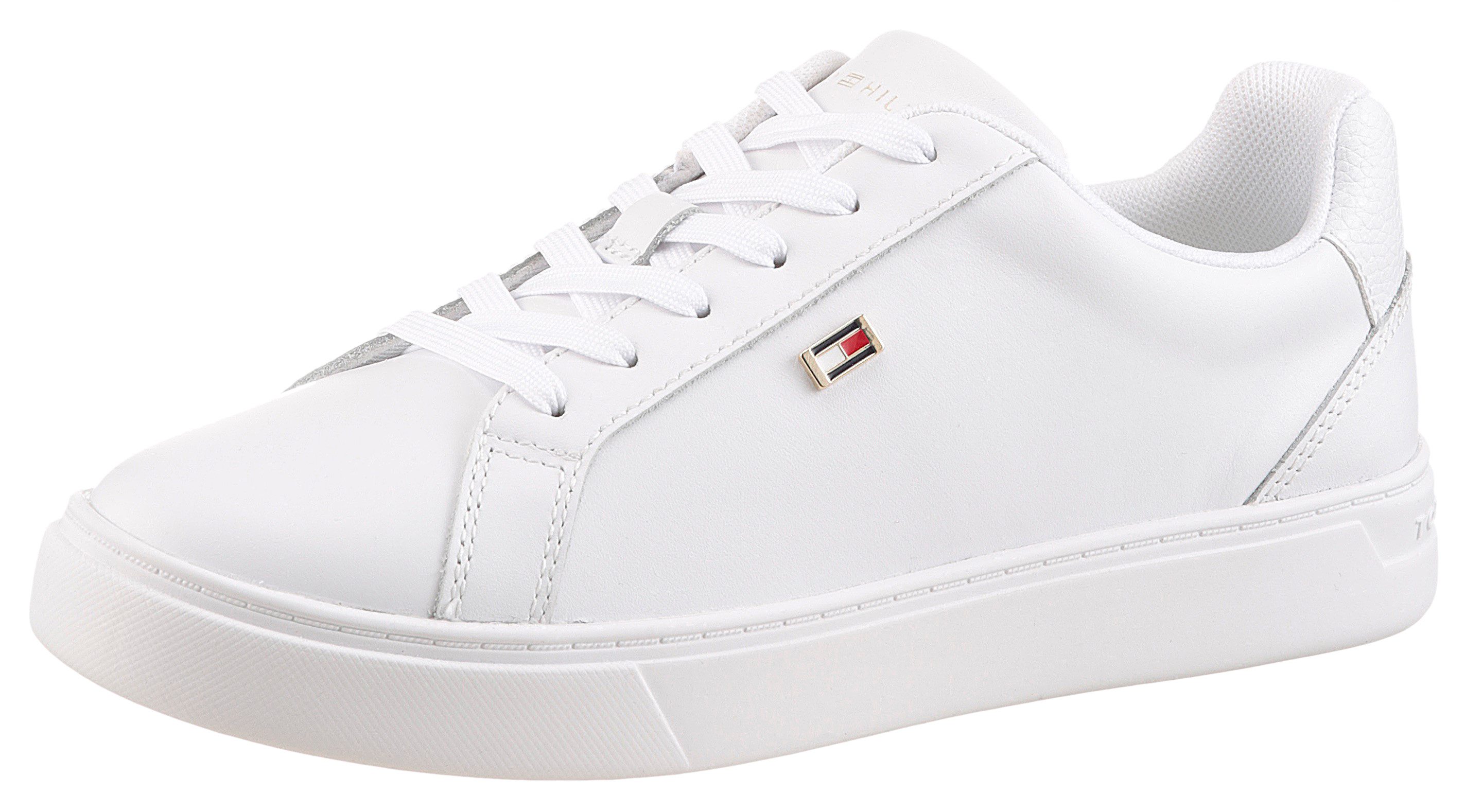 Tommy Hilfiger FLAG COURT SNEAKER Sneaker, Schnürschuh, Halbschuh, Freizeit günstig online kaufen