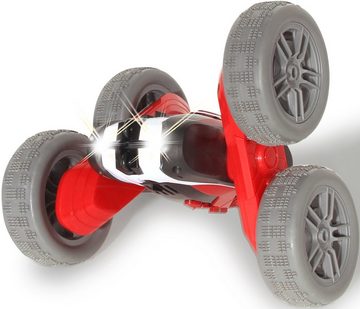 Jamara RC-Auto SpinX Stuntcar 2,4GHz, rot-schwarz, mit zuschaltbarem LED-Licht