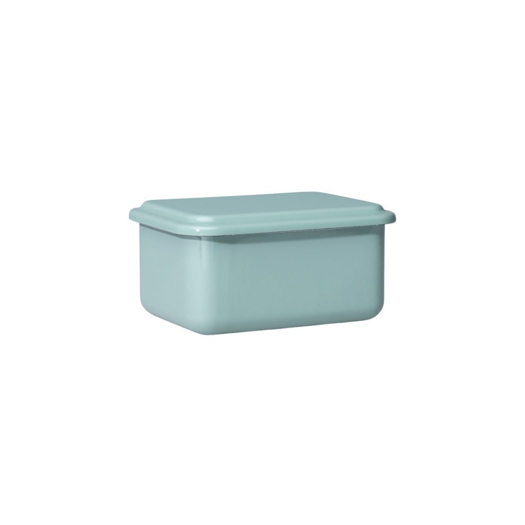 Riess Vorratsdose Serve+Store Vorratsbehälter mit Deckel Hoch 1,5 l, Emaille