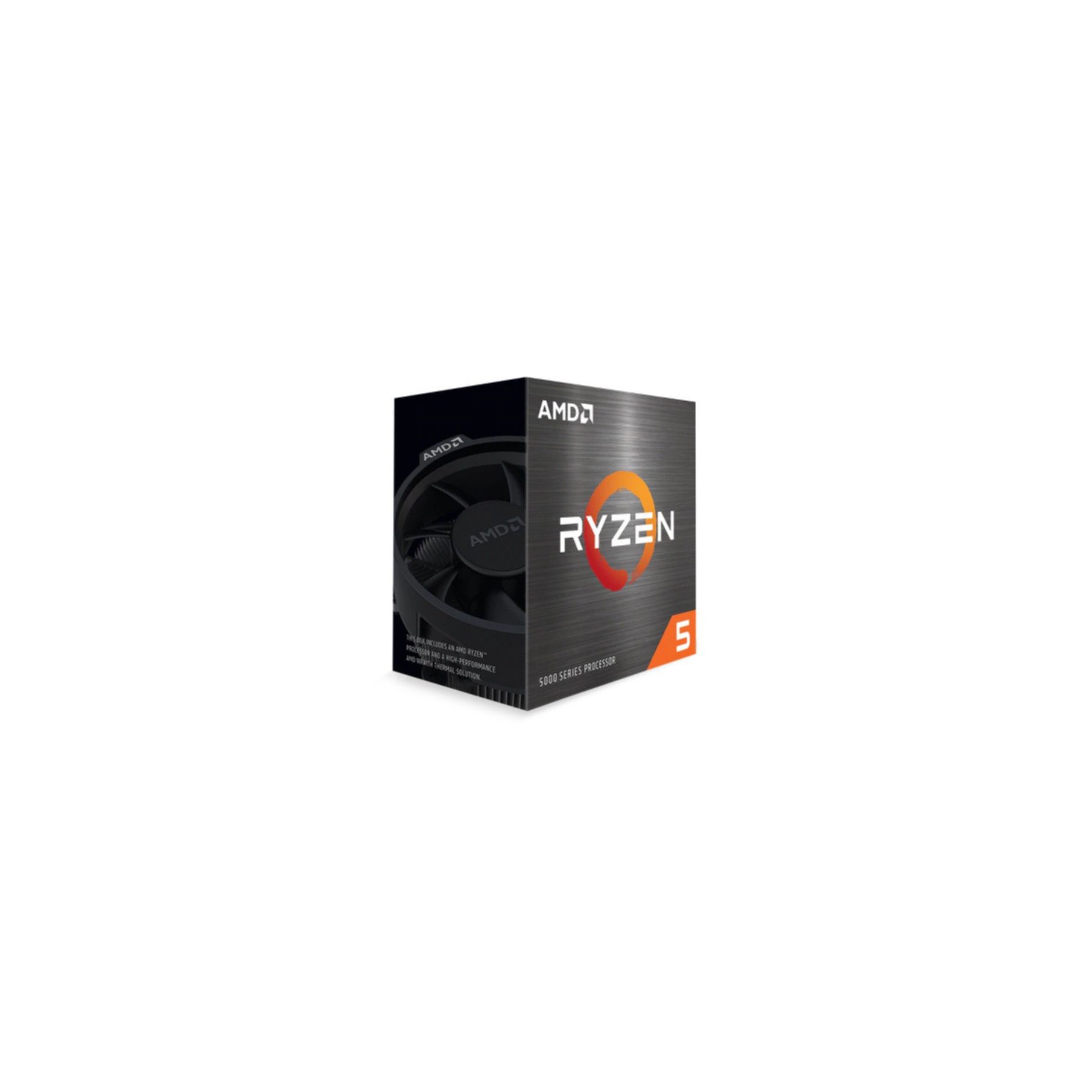 AMD Prozessor Ryzen 5 5600X, Tray-Version ohne CPU Kühler.