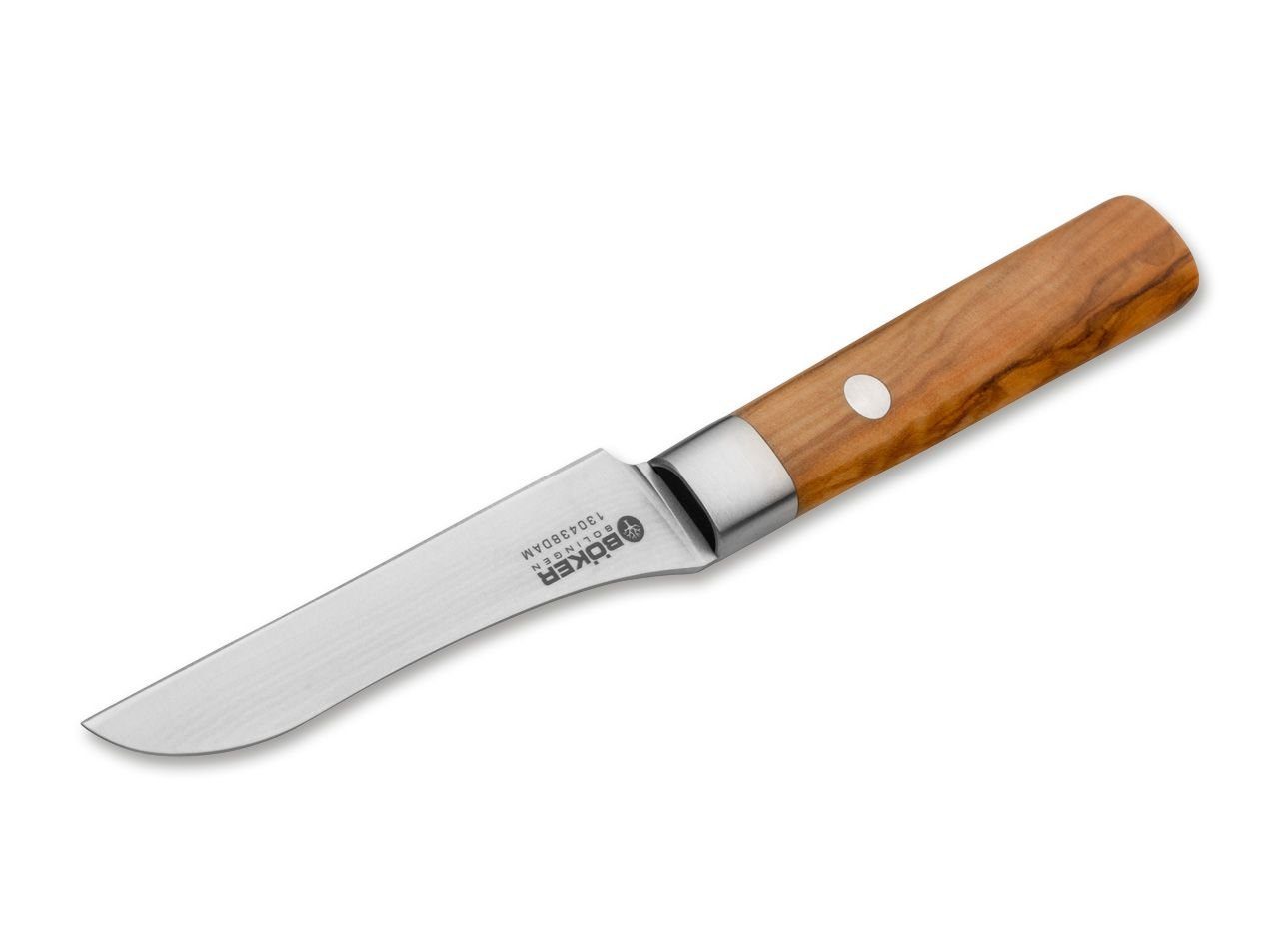 Böker Manufaktur Solingen Gemüsemesser Böker Damast Olive Gemüsemesser, Böker Damast Olive Gemüsemesser