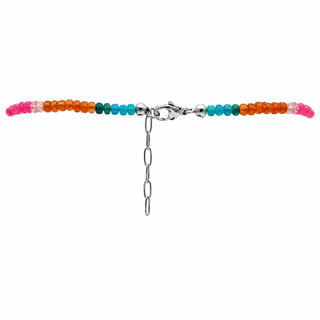 Sogni d'oro Collier "Happy" mit Äthiopischem Opal, Silber 925