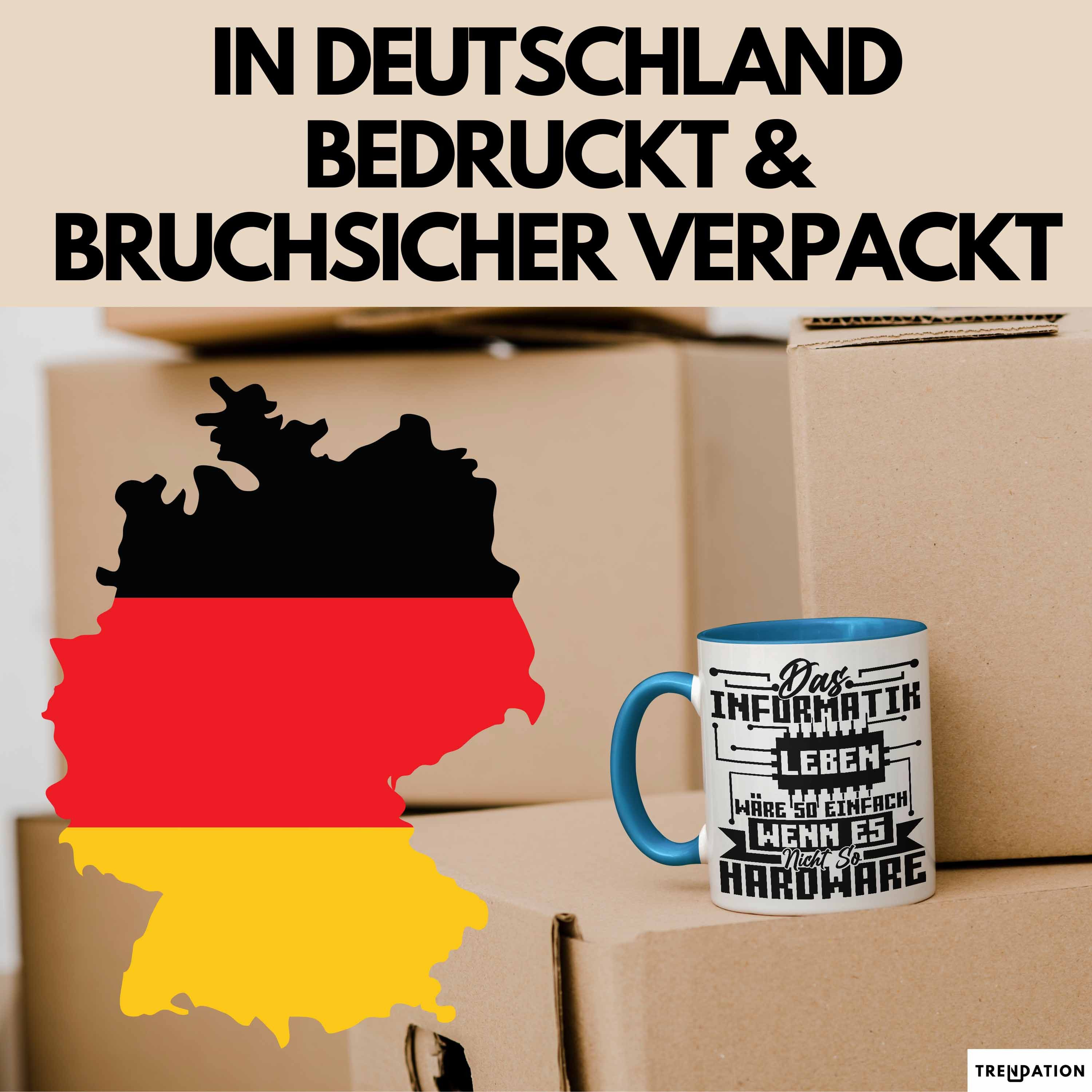 Trendation Tasse Informatiker Geschenk Tasse Programmierer Coder Hardware Informatik IT