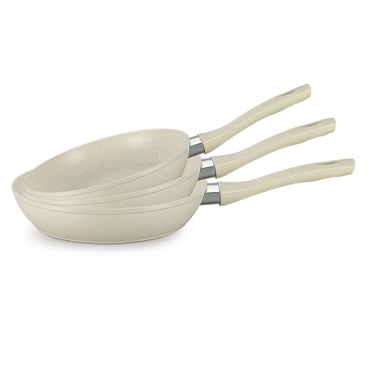 alesvelt Сковороды-Set Сковороды Set Nova 3-tlg. Ø20/24/28 CM Induktion antihaft Marmordesign, Aluminium, Induktion, Ø28, Ø24, Ø20