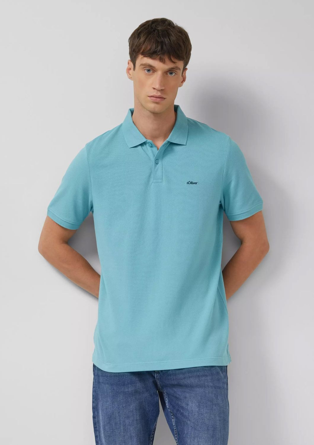 s.Oliver Poloshirt Poloshirt Kragen, Knopfleiste, kurzarm günstig online kaufen
