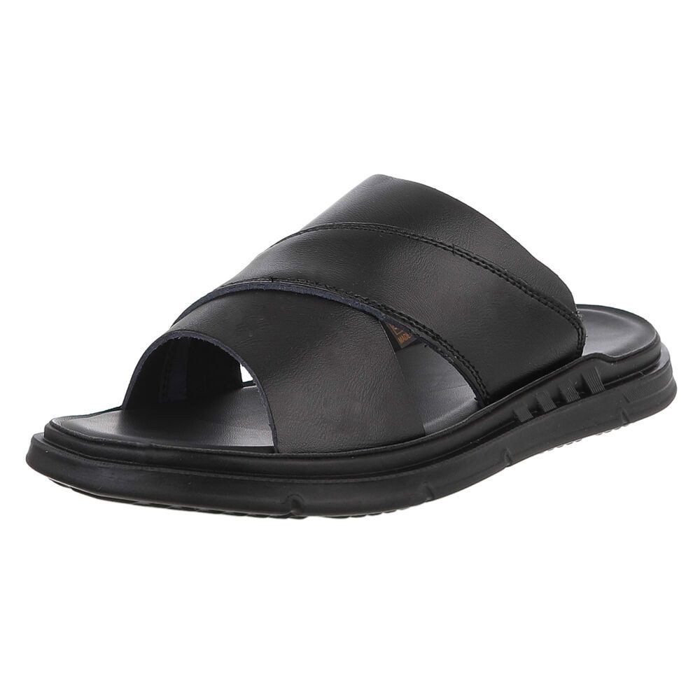 Coolwalk Echtleder Bequeme Herren-Sandalen mit Kreuzband günstig online kaufen