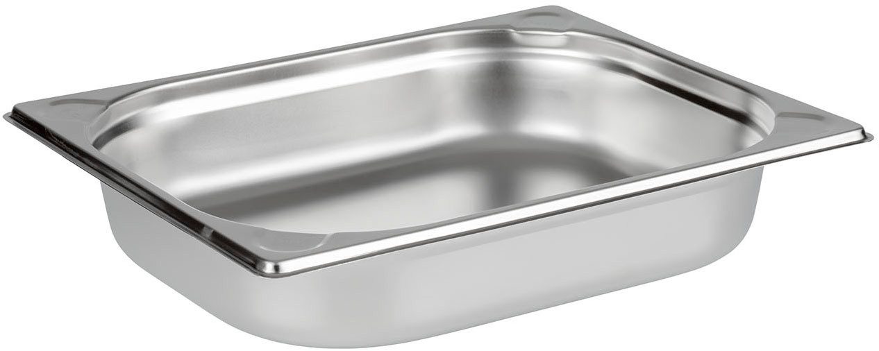 APS Aufbewahrungssystem GN 1/2 Behälter 32,5 x 26,5 cm, Edelstahl, (1-tlg), Gastronorm-Behälter, zum Anrichten und Lagern von Speisen