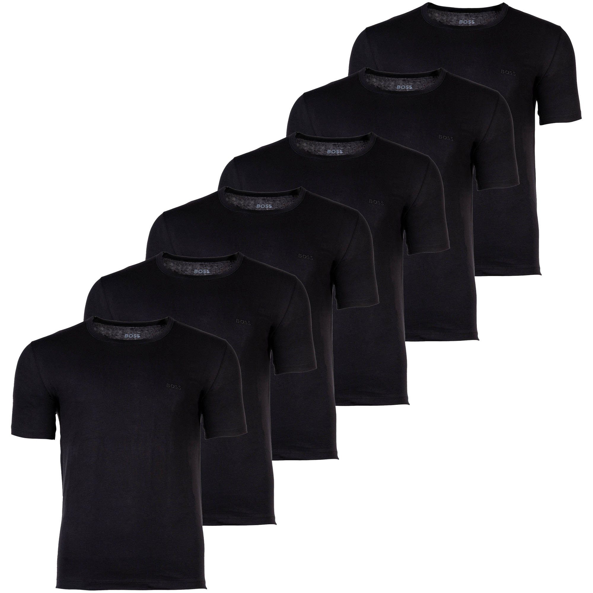 BOSS T-Shirt Herren T-Shirt 6er Pack günstig online kaufen