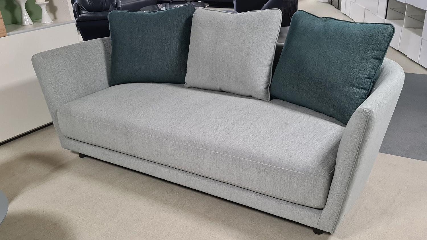 Rolf Benz Sofa Rolf Benz Sofabank Tondo 540 silbergrau 2-Sitzer