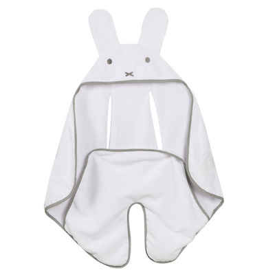 Babydecke Einschlagdecke miffy®, roba®, Einschlagdecke mit Schlitzen für Autositze & Kinderwagen