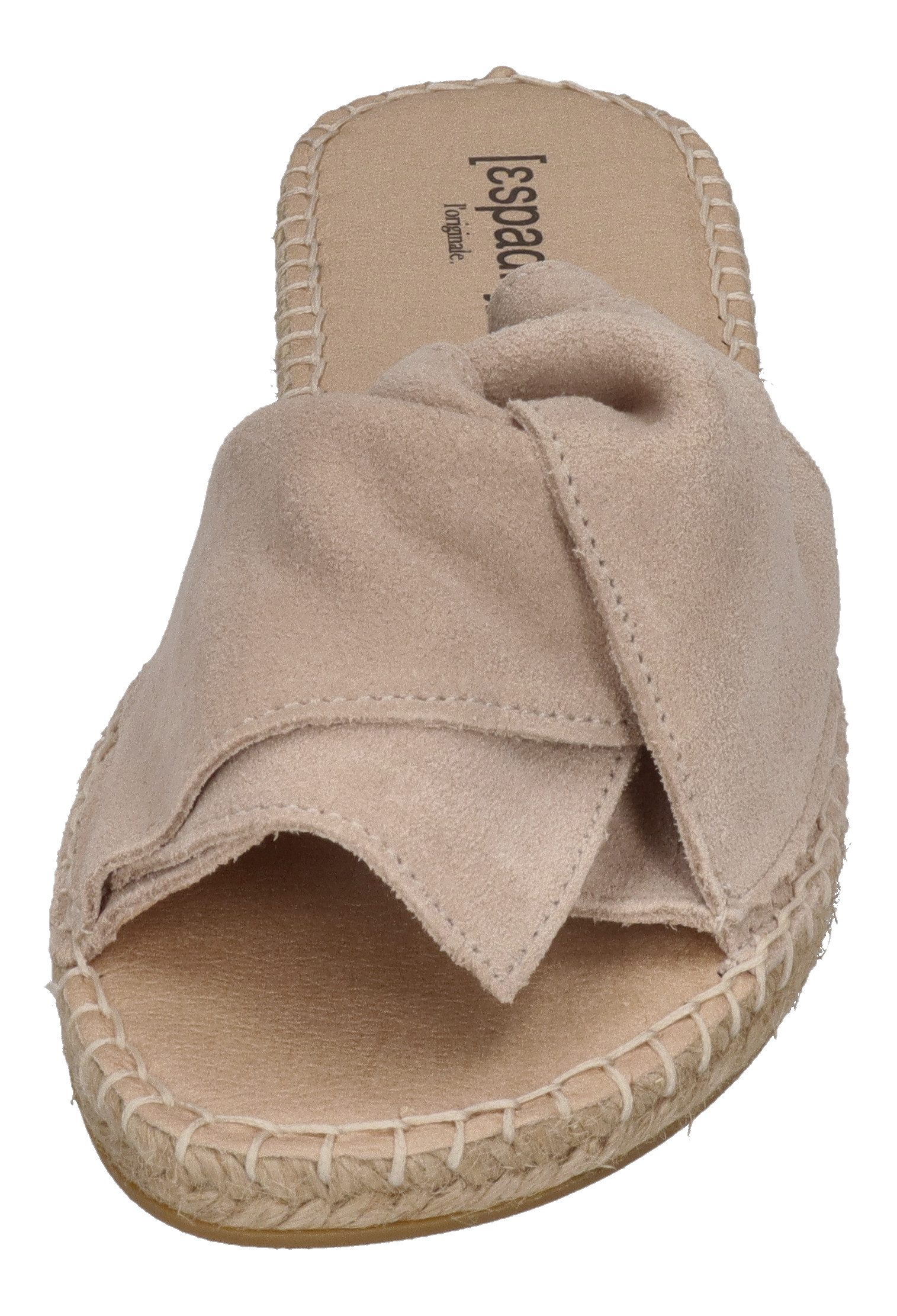 espadrij l´originale PLAGE BOUCLE VELOUR Pantolette Beige