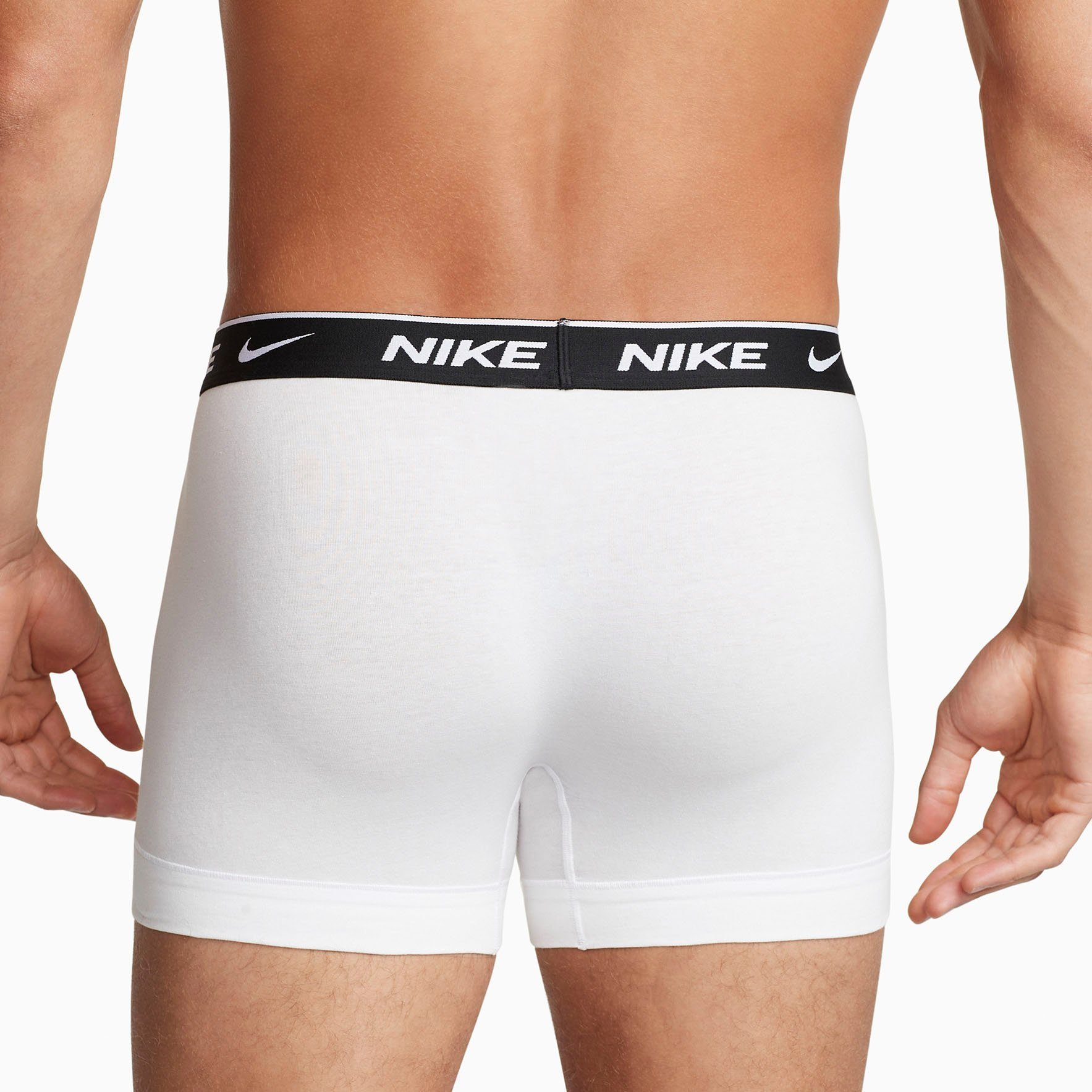 Nike Underwear Trunk TRUNK 3PK (Packung, 3-St., 3er) mit Logo-Elastikbund