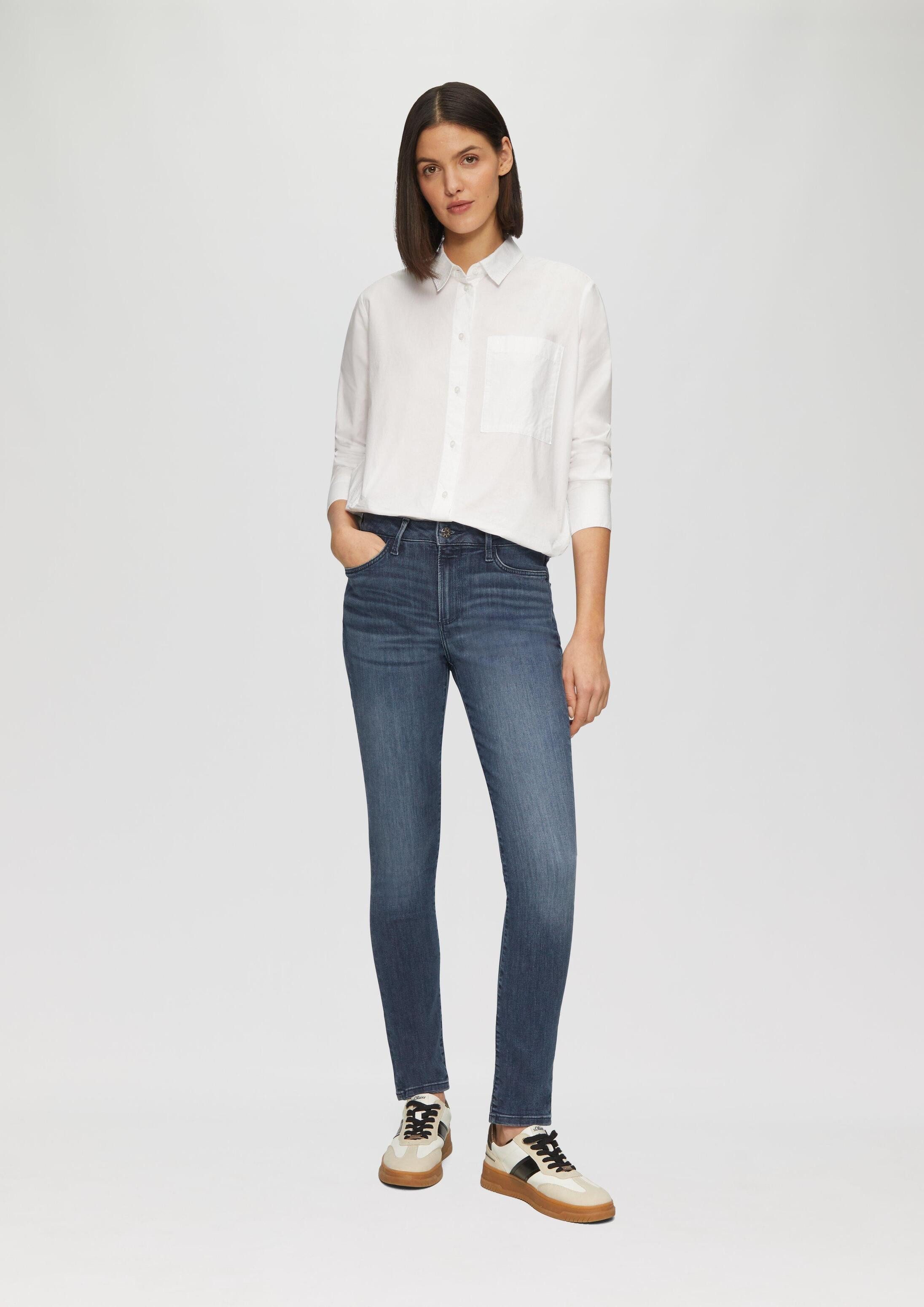 s.Oliver Skinny-fit-Jeans Jeans-Hose IZABELL Jeans Izabell / Skinny Fit / Mid Rise / Skinny Leg