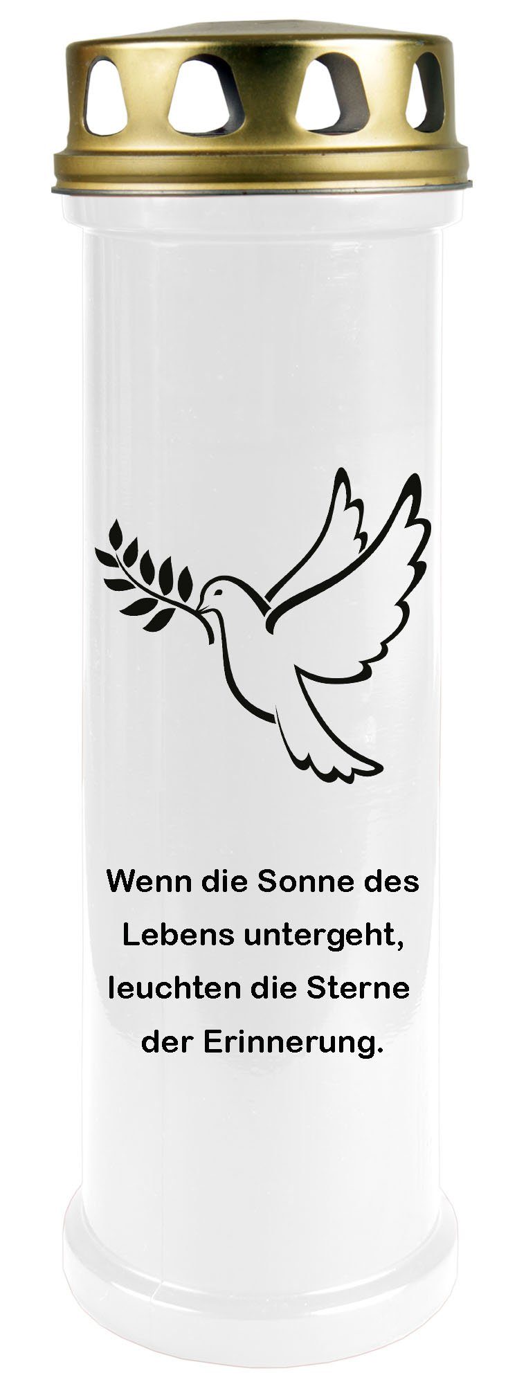 HS Candle Grabkerze, Grabkerze Brenndauer 170 günstig online kaufen