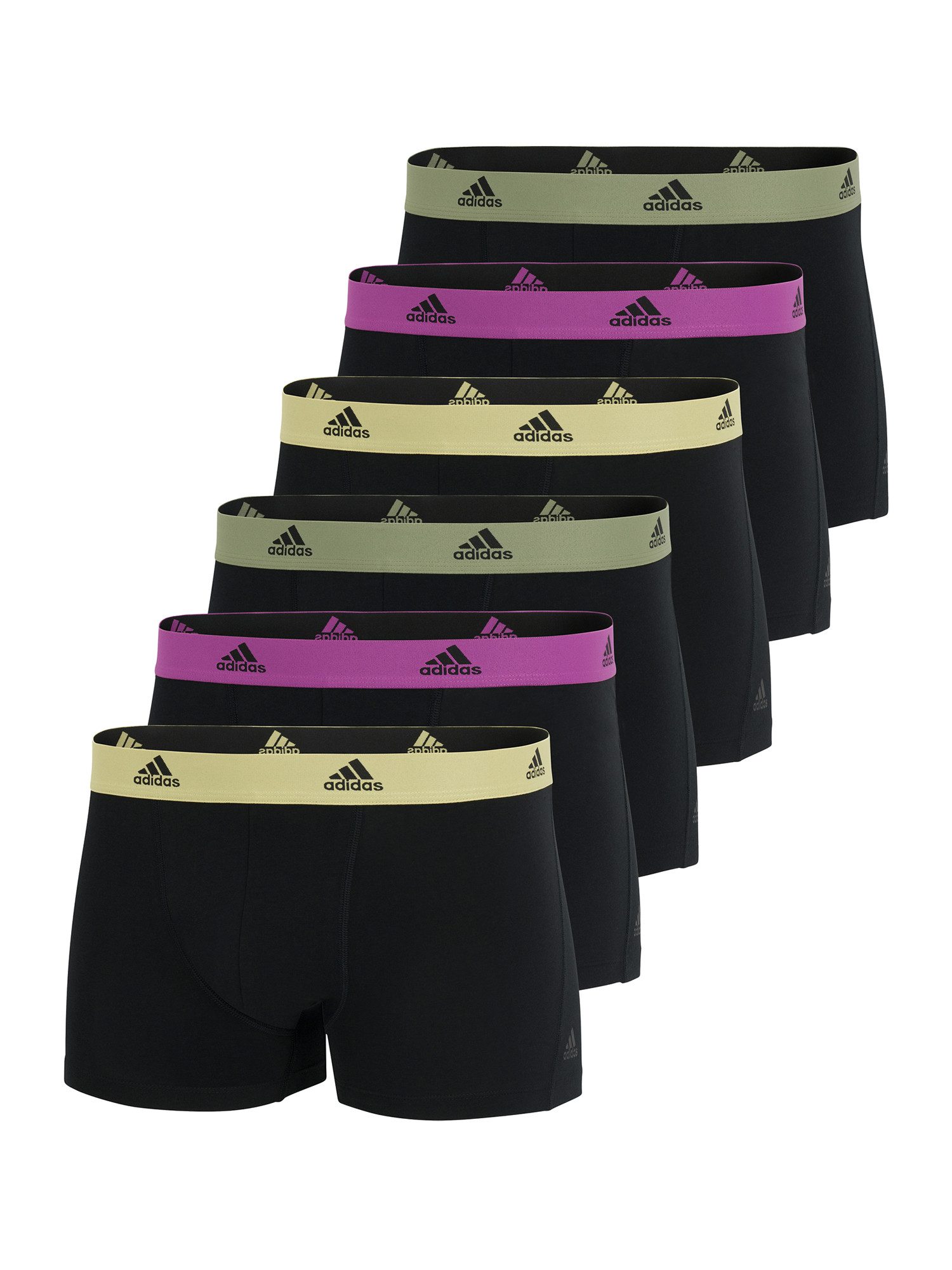 adidas Sportswear Trunk Active Flex Cotton (6-St) Unterhose Männer Boxersho günstig online kaufen