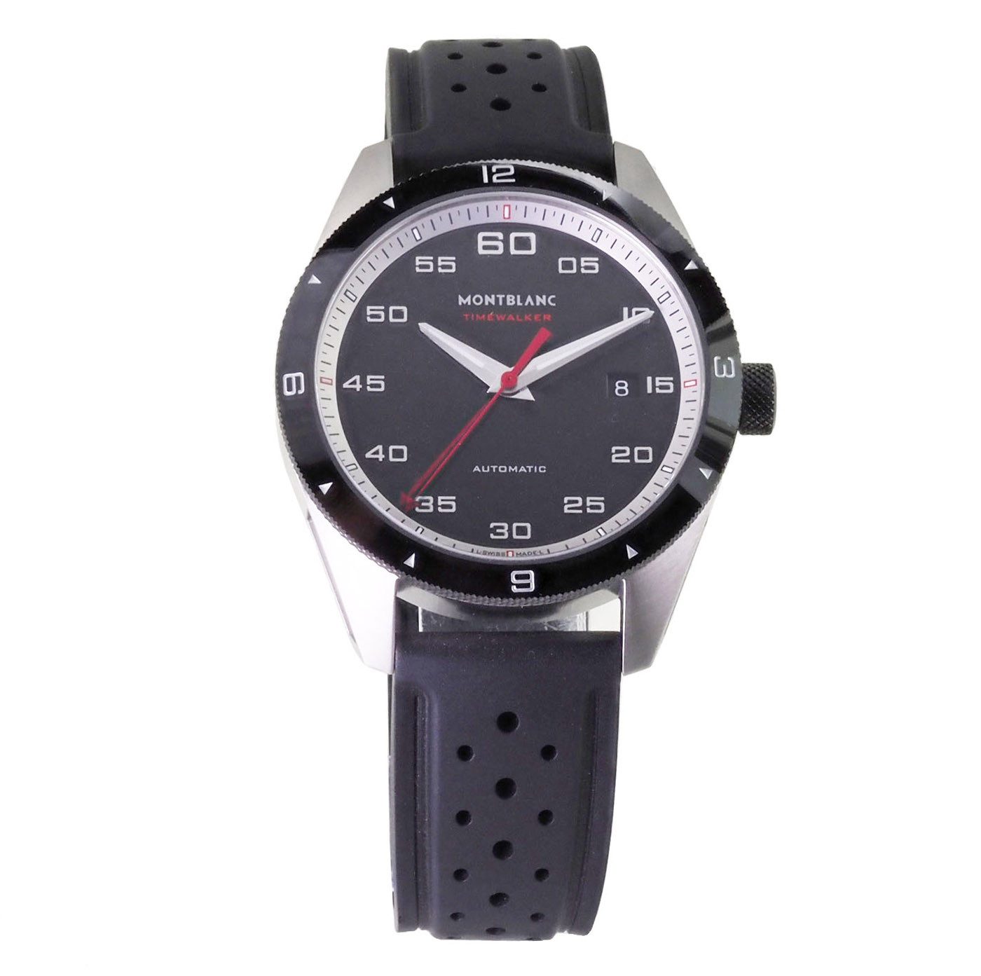 MONTBLANC Automatikuhr schweizer Herren Uhr Timewalker 116059 / 7426