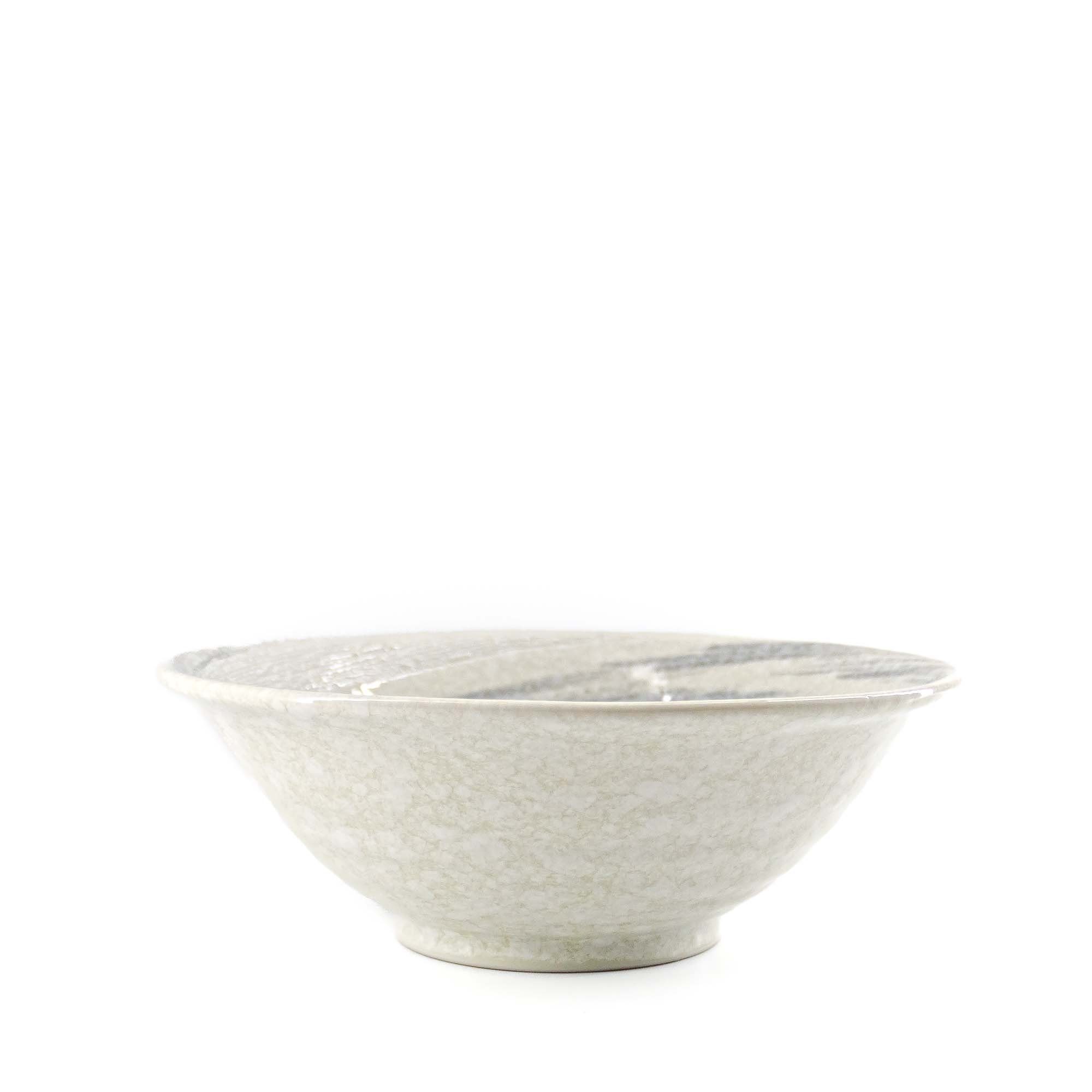 teayumi Schale JUNICHI Wan Schale 700 ml Weiß Grau
