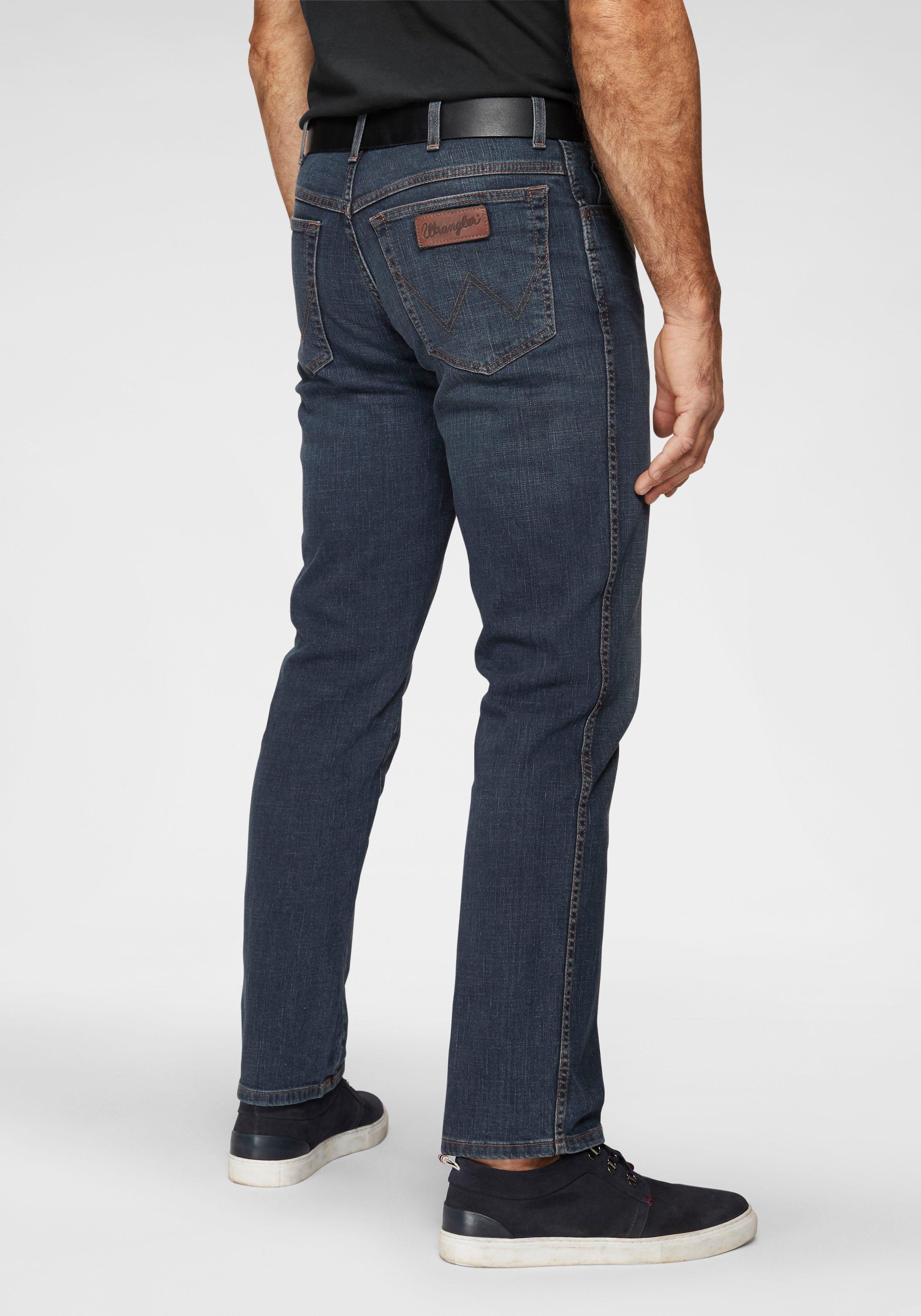 Jeans vintage-tinted Gerade Texas Wrangler