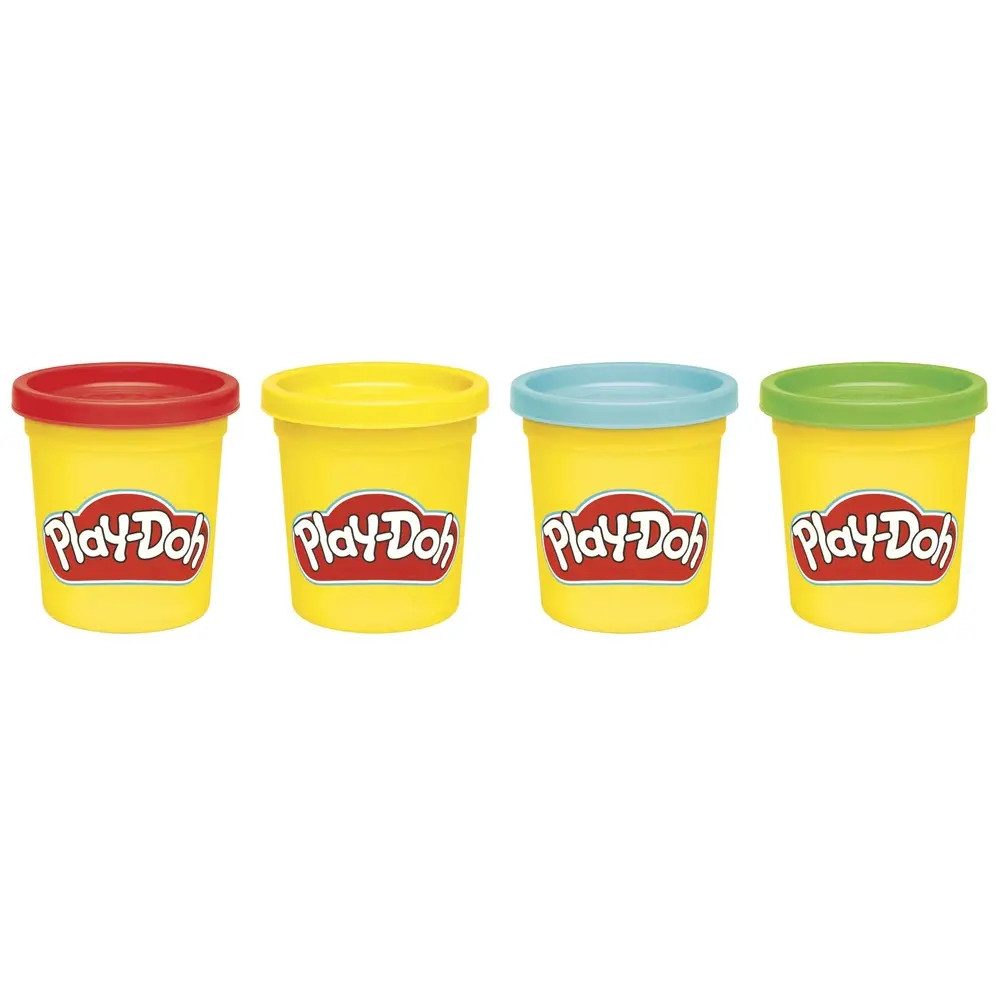 Hasbro Knete PD 4er-Pack klassische Farben