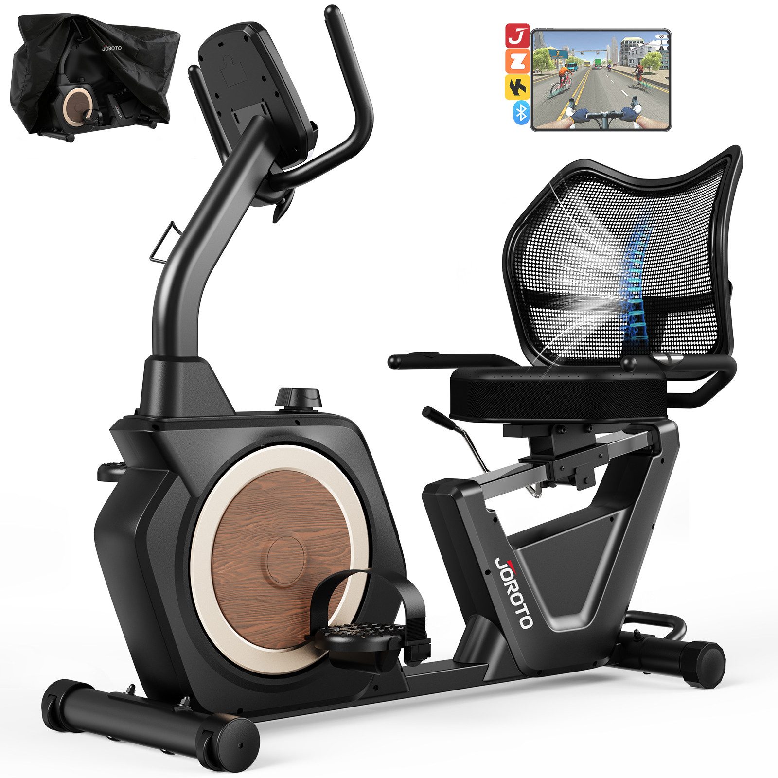 JOROTO Fitnessbike JH50 Fitnessbike für zu Hause