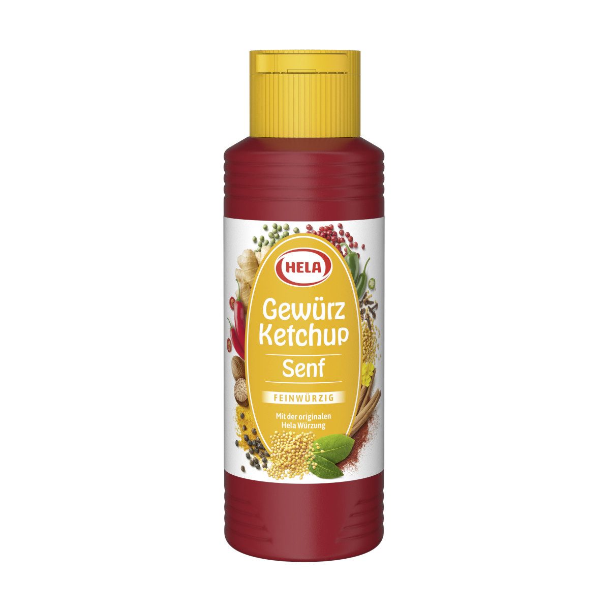 HELA Saucen, Hela Gewürz Ketchup Senf feinwürzig vielseitig einsetzbar 300ml