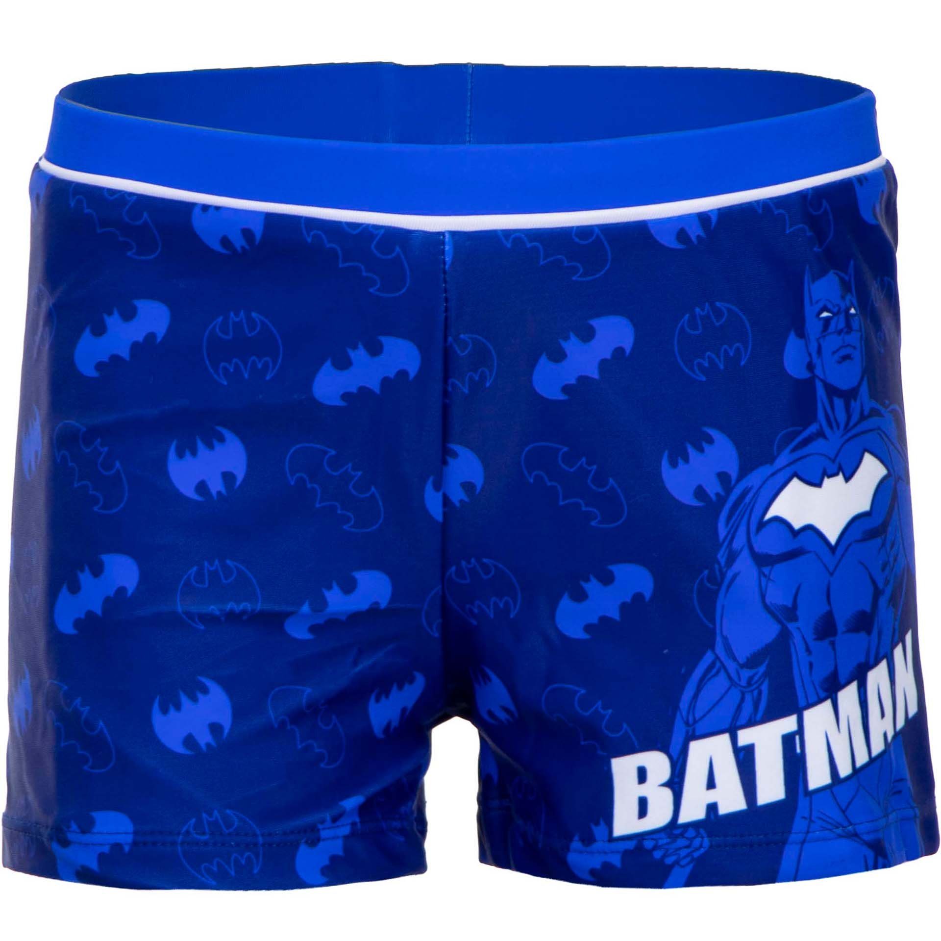 DC Comics Badehose Batman Kinder Jungen Schwimmhose Gr. 98 bis 128 Blau