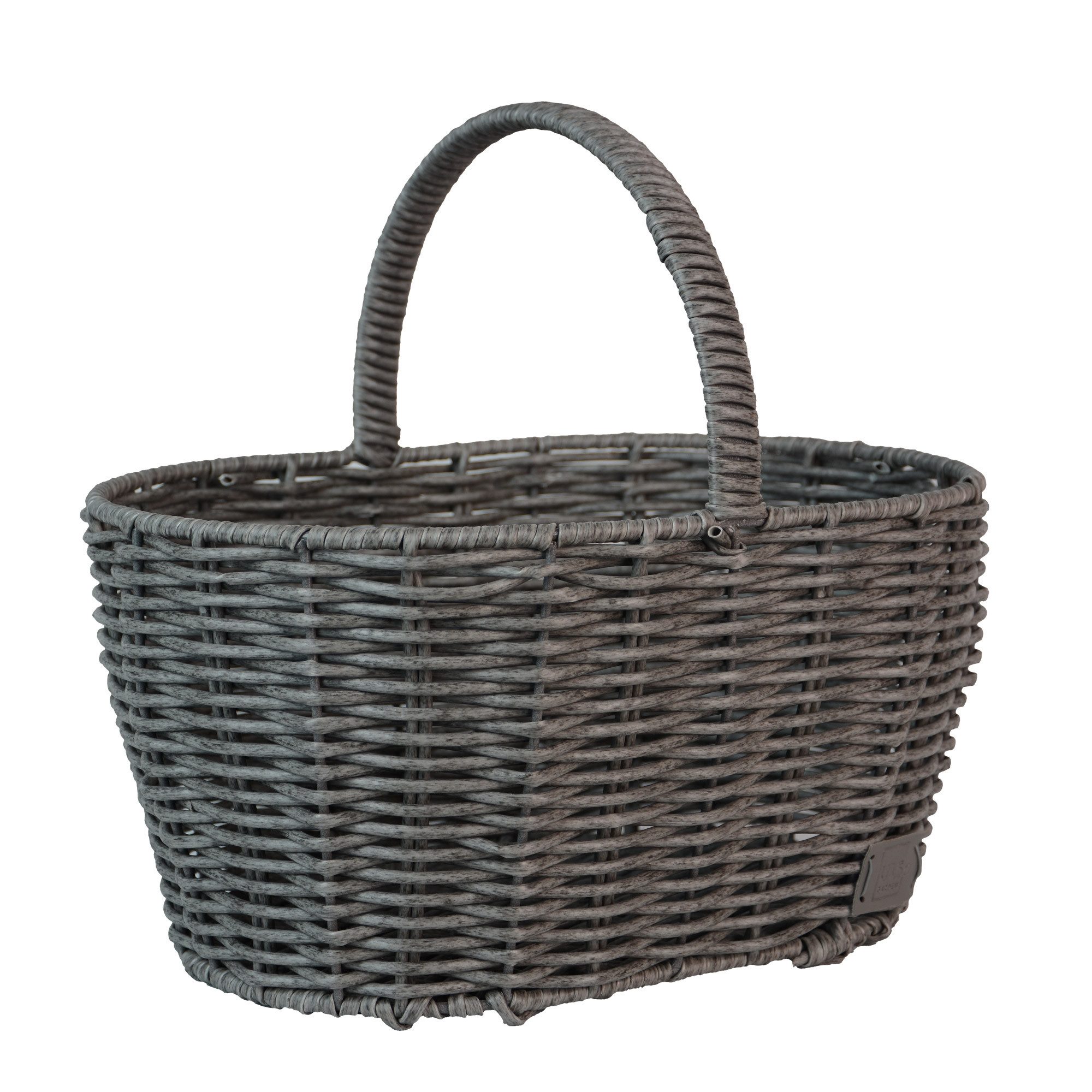 UNUS HOME Einkaufskorb Rattan-Optik Henkelkorb, Bügelkorb Tragekorb Flechtk günstig online kaufen
