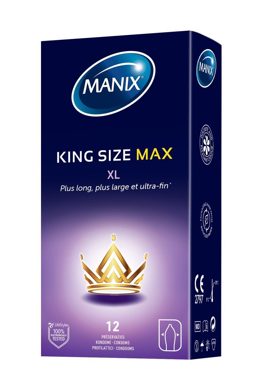 Manix XXL-Kondome MANIX King Size Max 12 St.