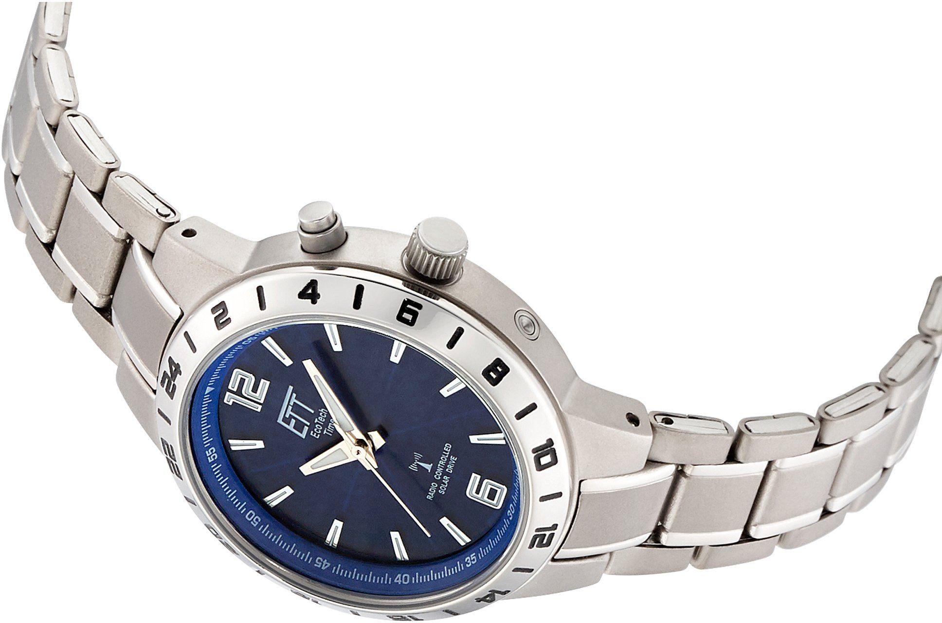 ETT Funkuhr Titan Basic ELT-11447-31M, Armbanduhr, Damenuhr, Solar, Titan günstig online kaufen