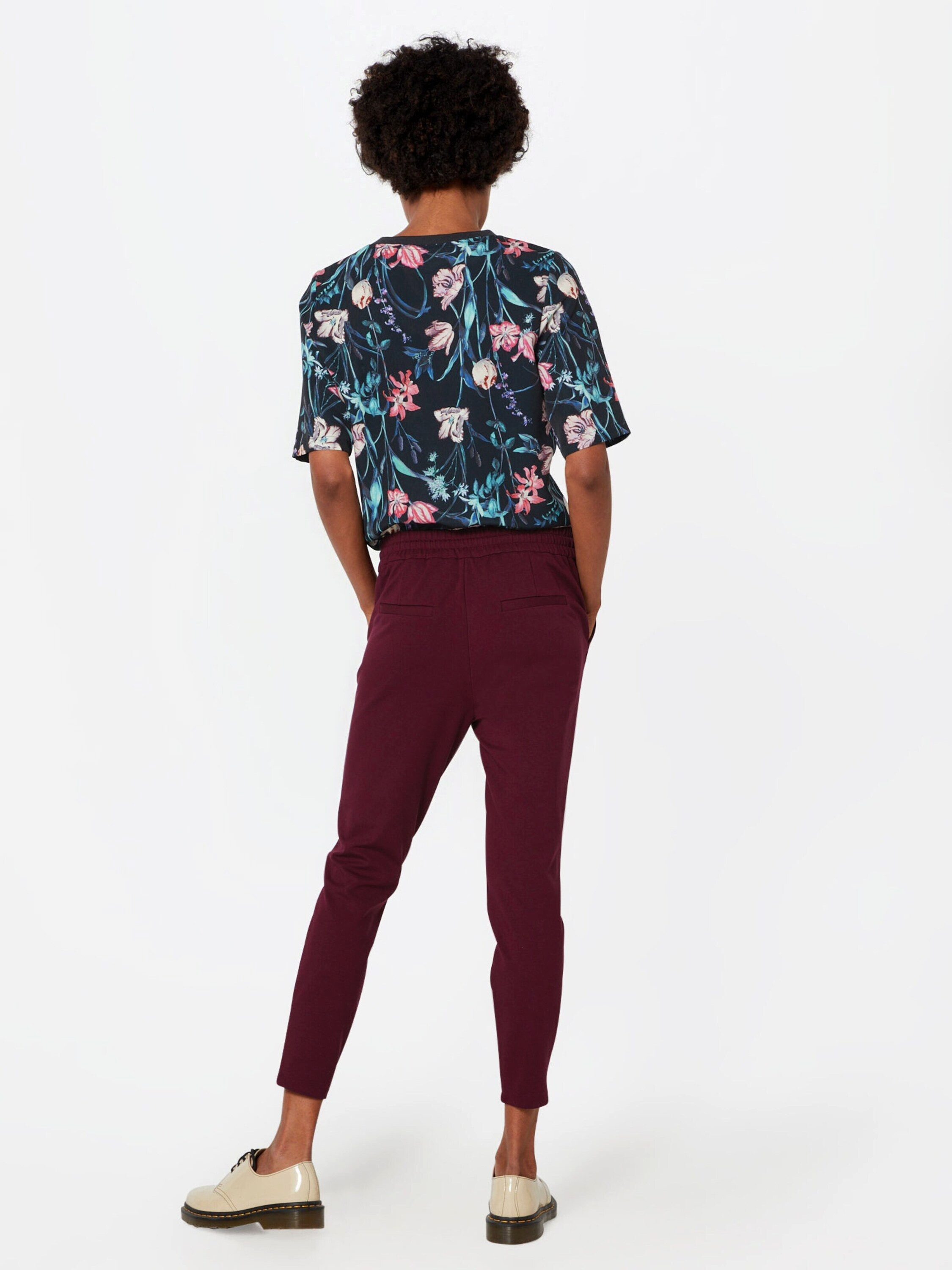 Vero Moda Stoffhose Eva (1-tlg) Falten