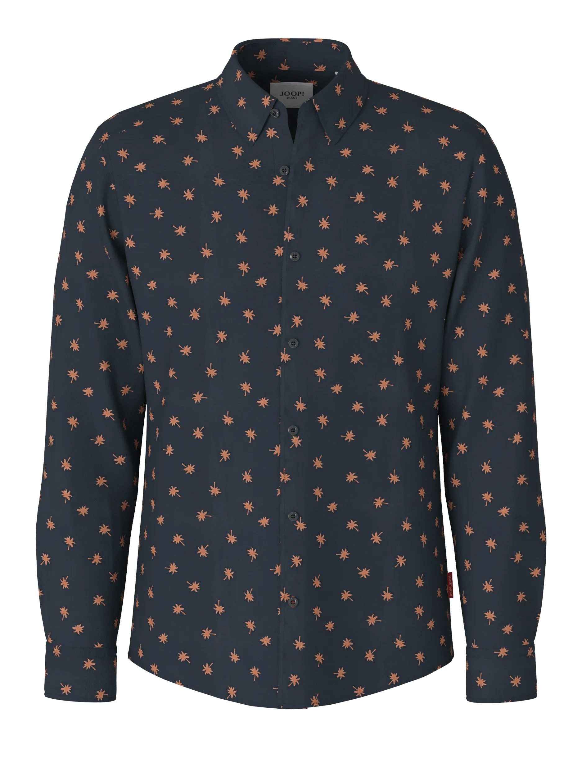 Joop Jeans Langarmhemd Hansen mit Alloverprint