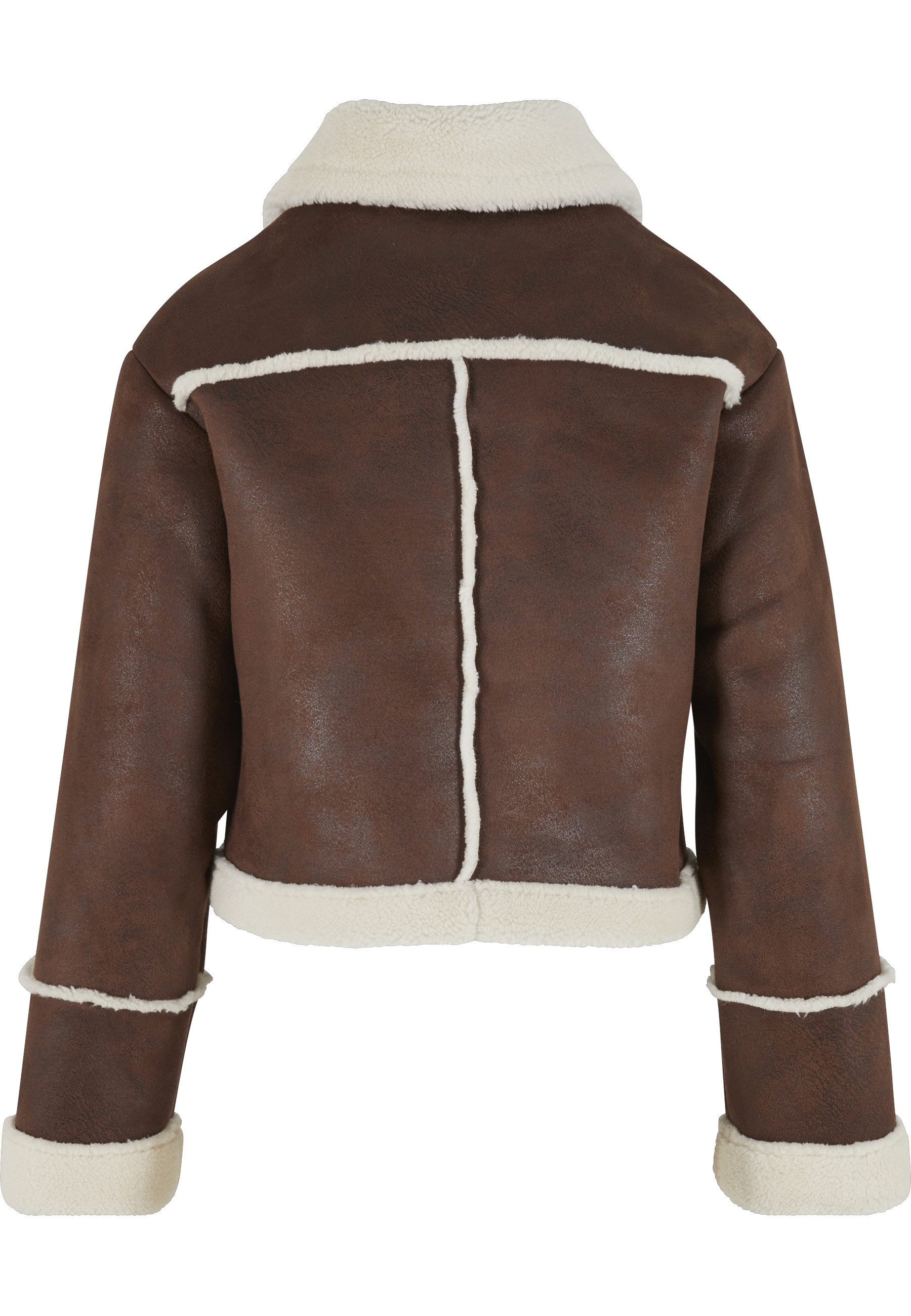 URBAN CLASSICS Wintermantel Urban Classics Ladies Shearling Jacket