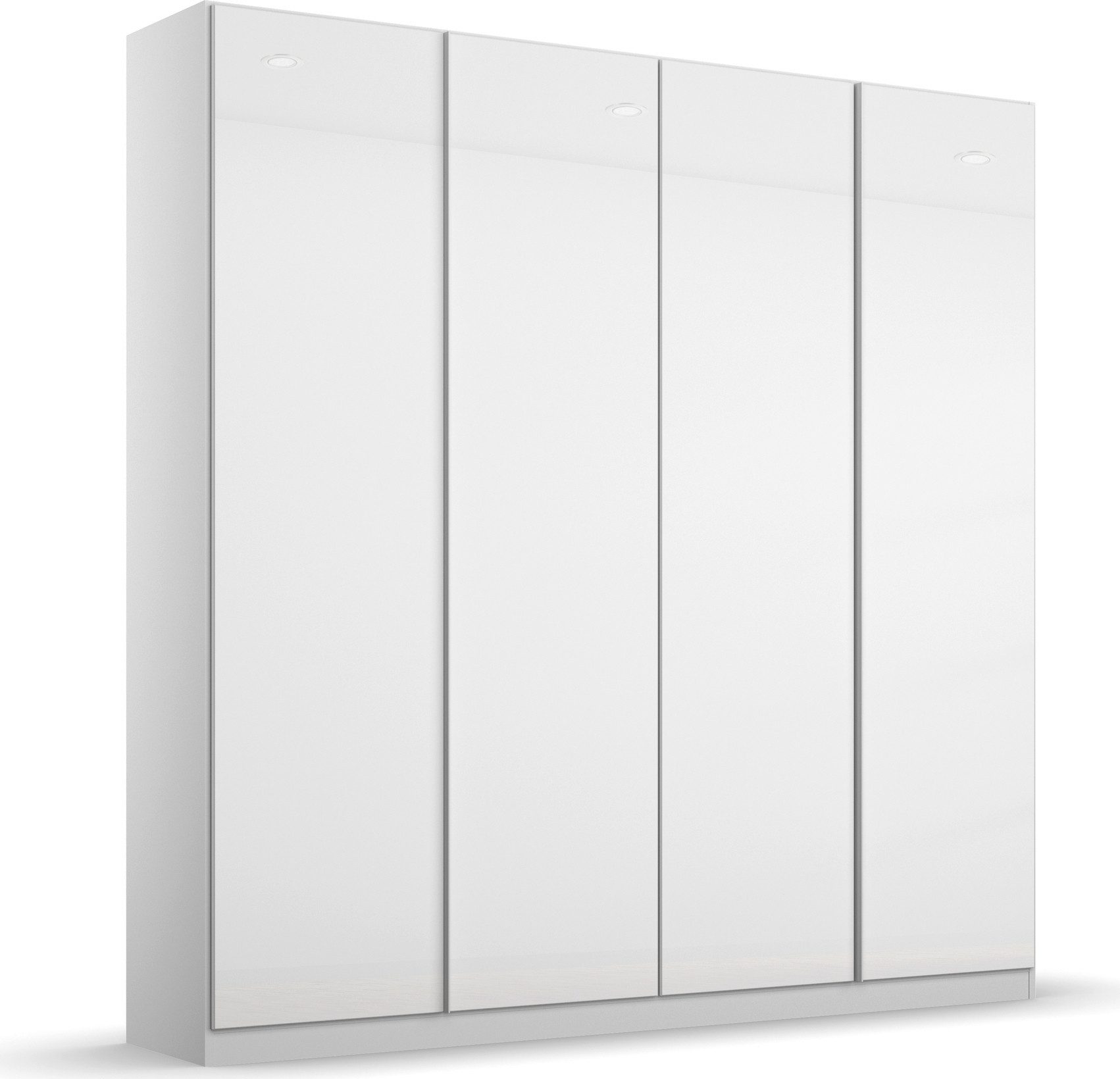 rauch Drehtürenschrank Monostar mit Glasfront sowie umfangreicher Innenausstattung